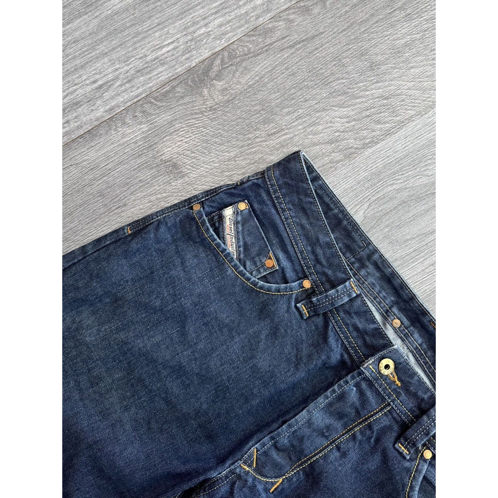 Diesel Y2K Vintage Diesel Navy Jeans made in Italy Size US 34 / EU 50 - 3 Thumbnail