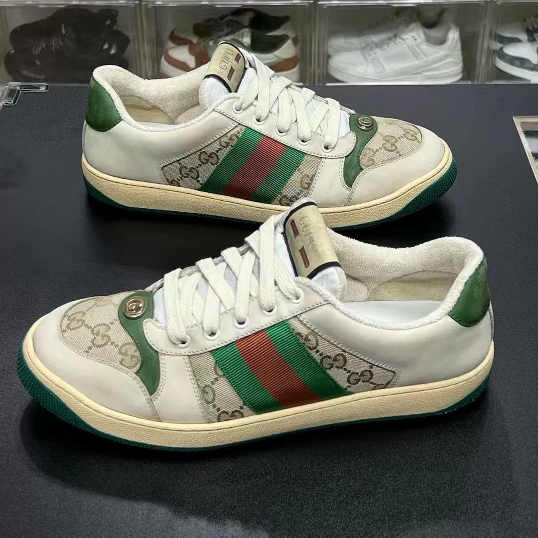 Gucci Gucci Green Designer Casual Streetwear Size US S / EU 44-46 / 1 - 1 Thumbnail