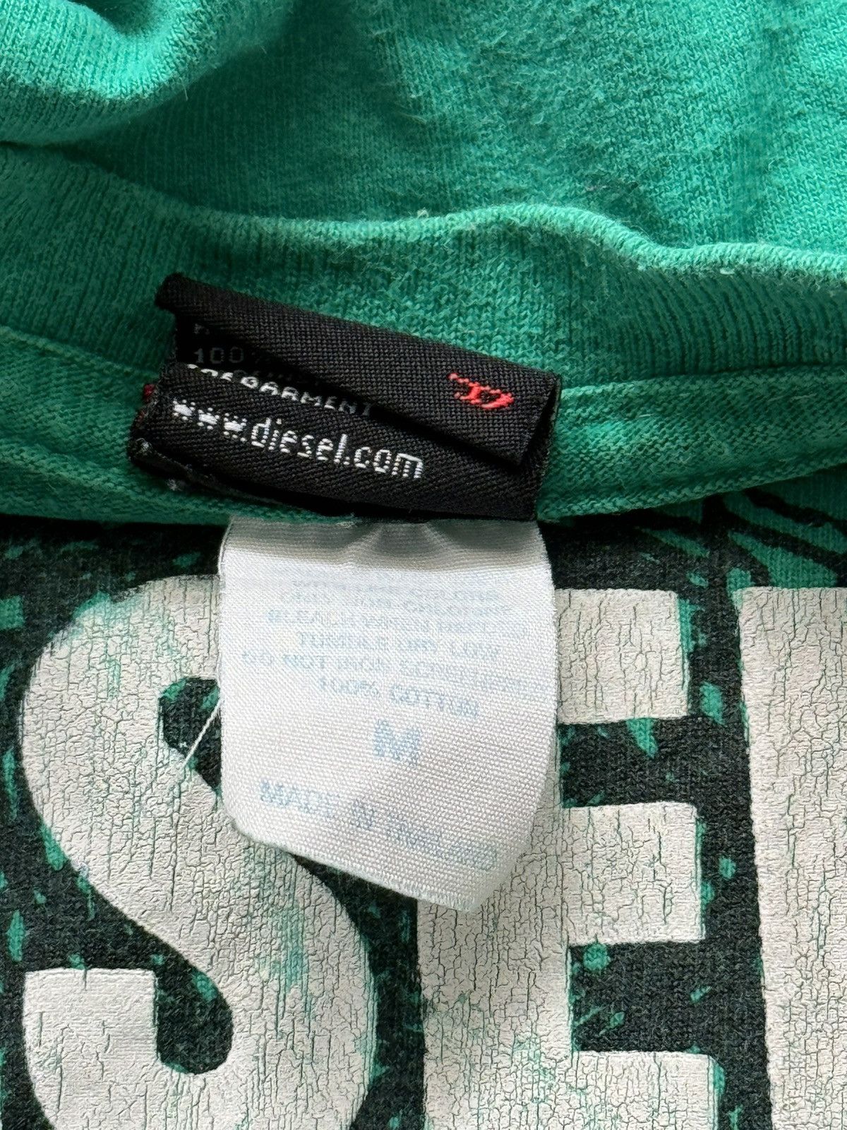 Diesel × Vintage Diesel 2000s vintage big punk logo t-shirt Y2K Size US M / EU 48-50 / 2 - 5 Thumbnail