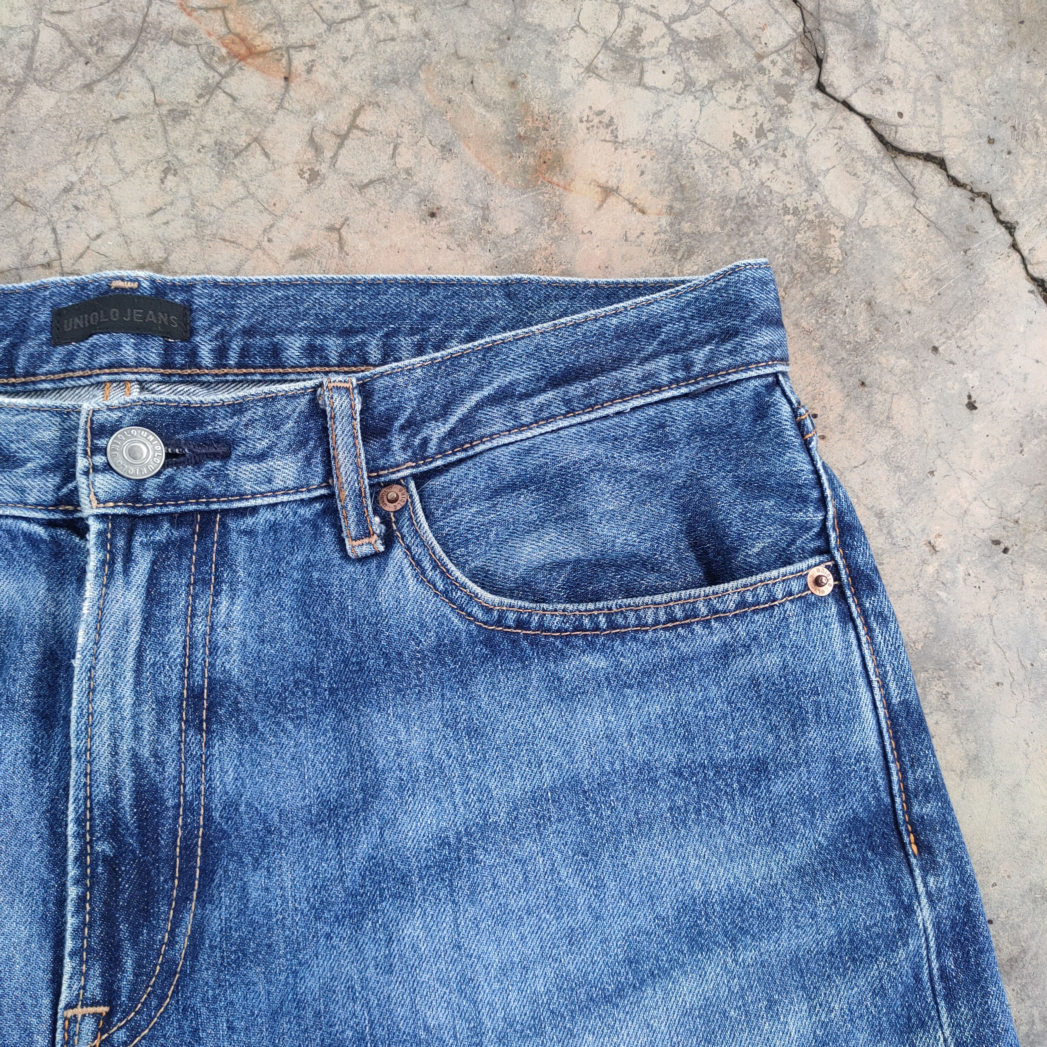Japanese Brand × Jean × Vintage VINTAGE JAPANESE FADED JEANS DENIM PANTS Size US 35 - 6 Thumbnail