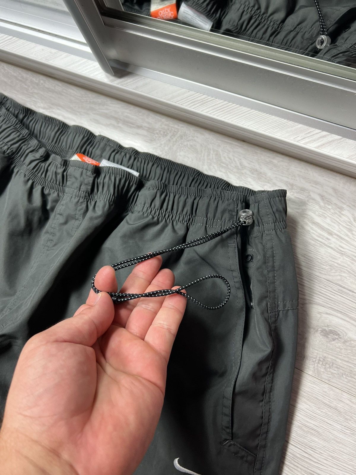 Nike Vintage Nike Air Big Logo Nylon Track Pants (Sweatpants) Size US 40 / EU 56 - 8 Thumbnail