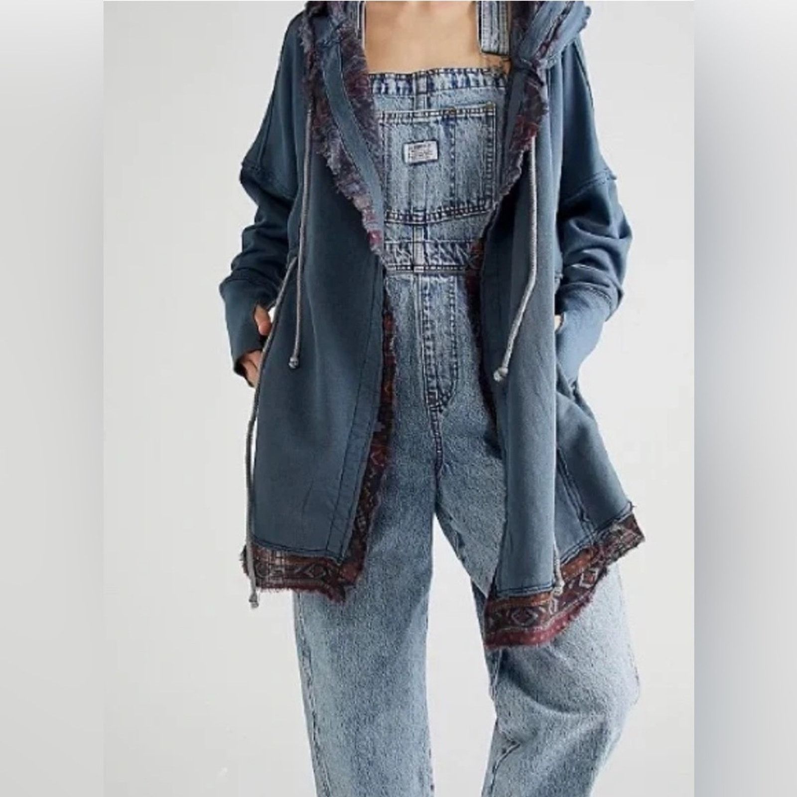 Free People NWOT free People Ritual hooded cardigan Retail $198 Size M / US 6-8 / IT 42-44 - 3 Thumbnail