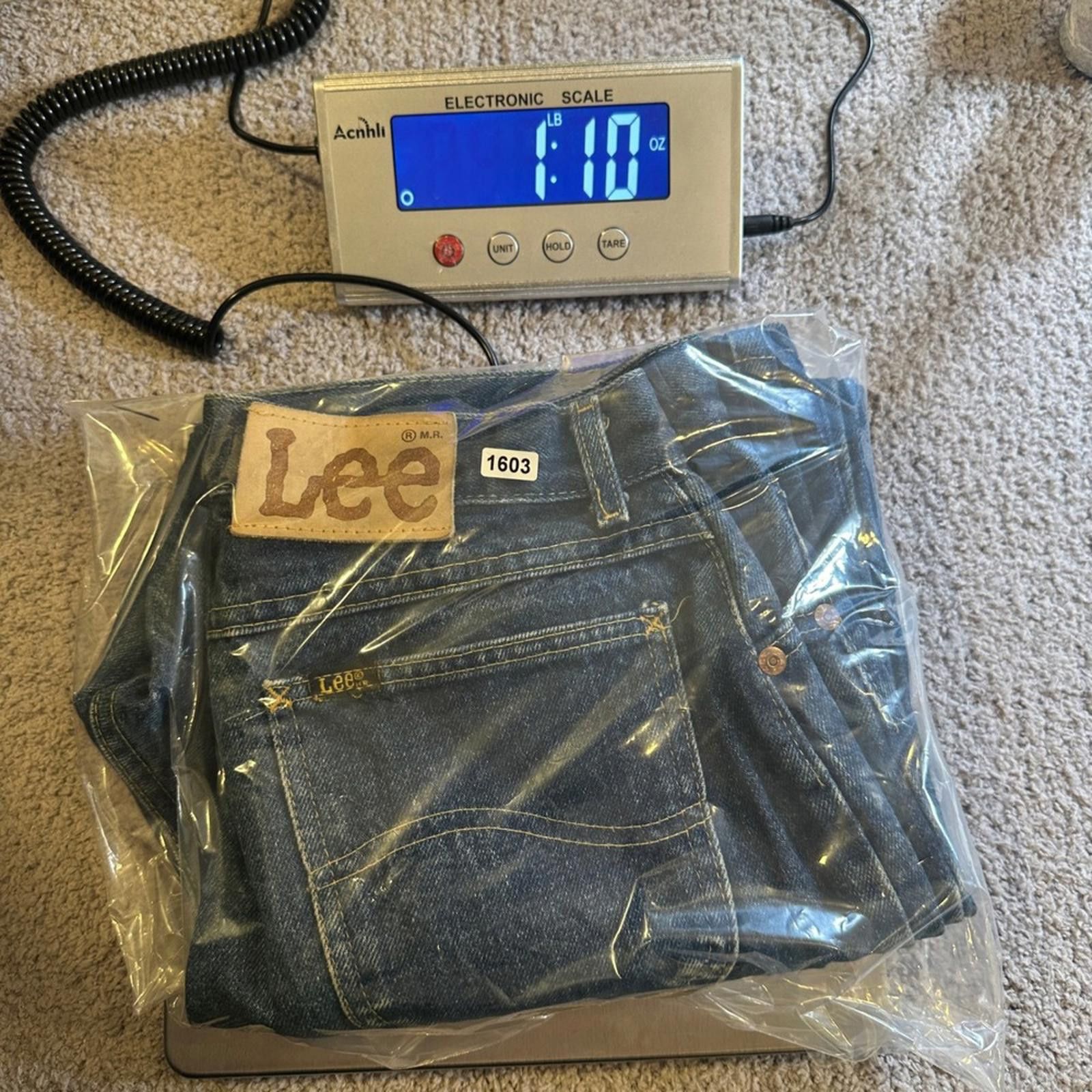 Lee Vintage Lee Made in USA Womens Jeans 14 L Medium Wash High Size 36" / US 14 / IT 50 - 9 Thumbnail