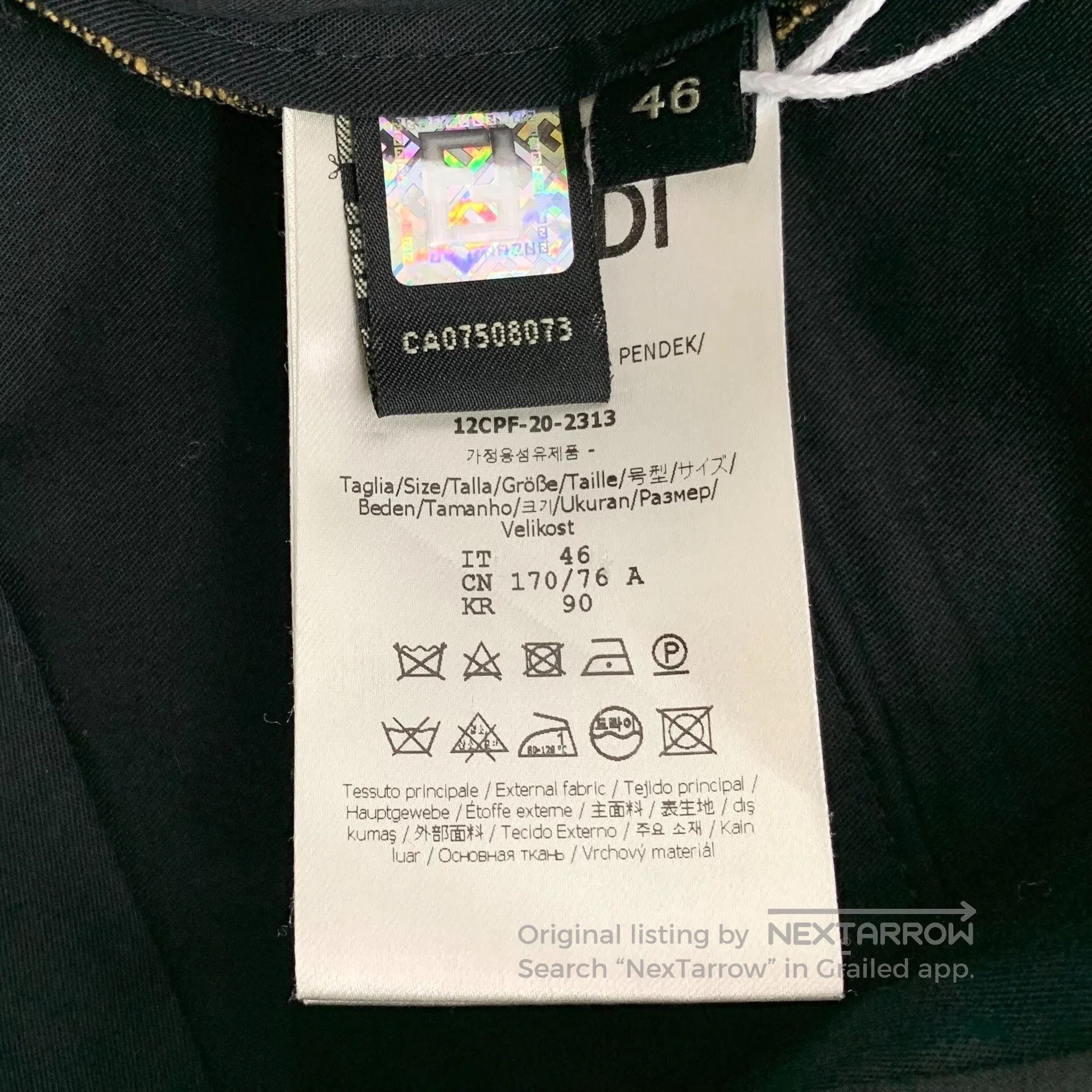 Fendi Fendi Deep Brown Double F Print Casual Shorts. Size US 30 / EU 46 - 6 Thumbnail
