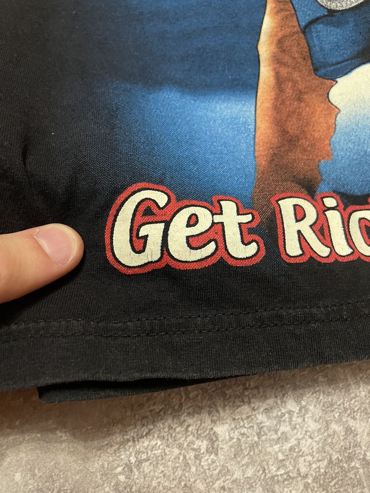 Band Tees × Rap Tees × Vintage Vintage 50 Cent Get Rich Or Die Tryin T-Shirt Size US S / EU 44-46 / 1 - 6 Thumbnail