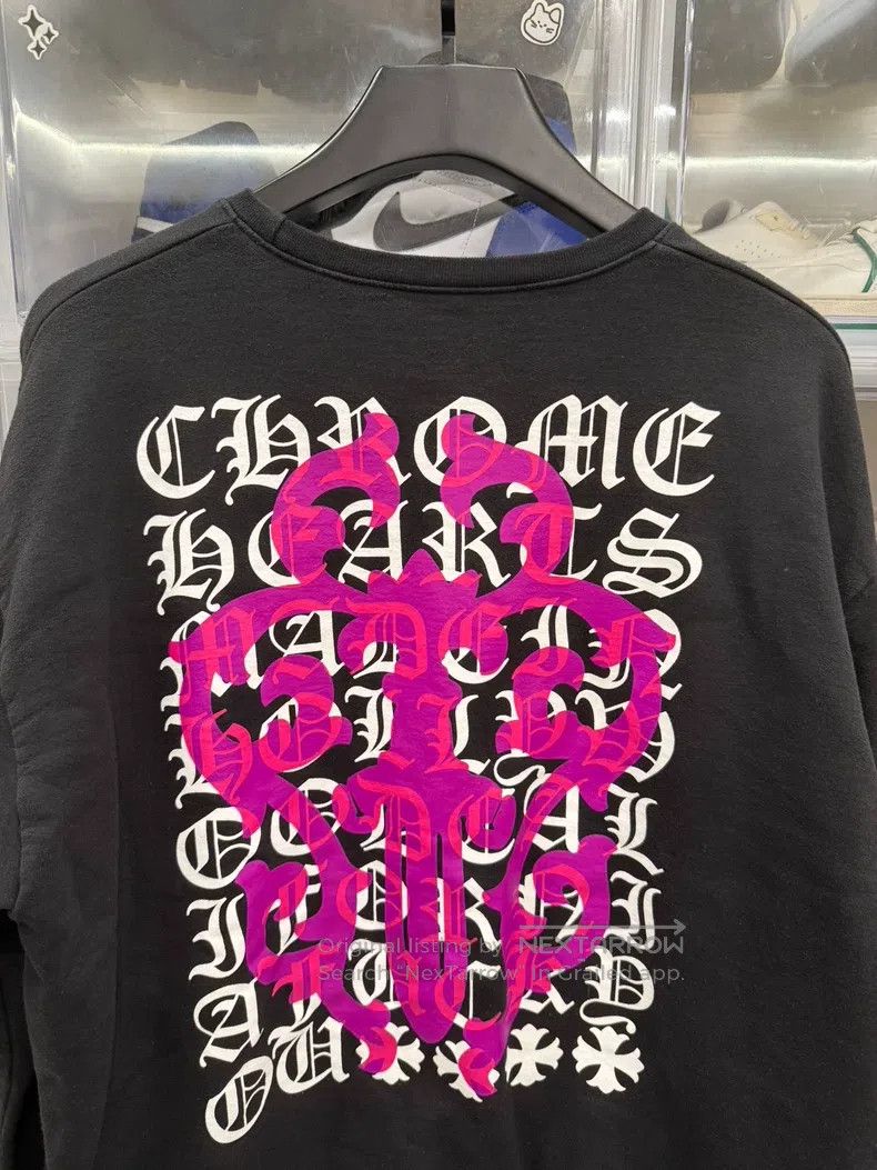 Chrome Hearts CHROME HEARTS Size M Purple sword Sanskrit vine flower arm Size US M / EU 48-50 / 2 - 3 Thumbnail