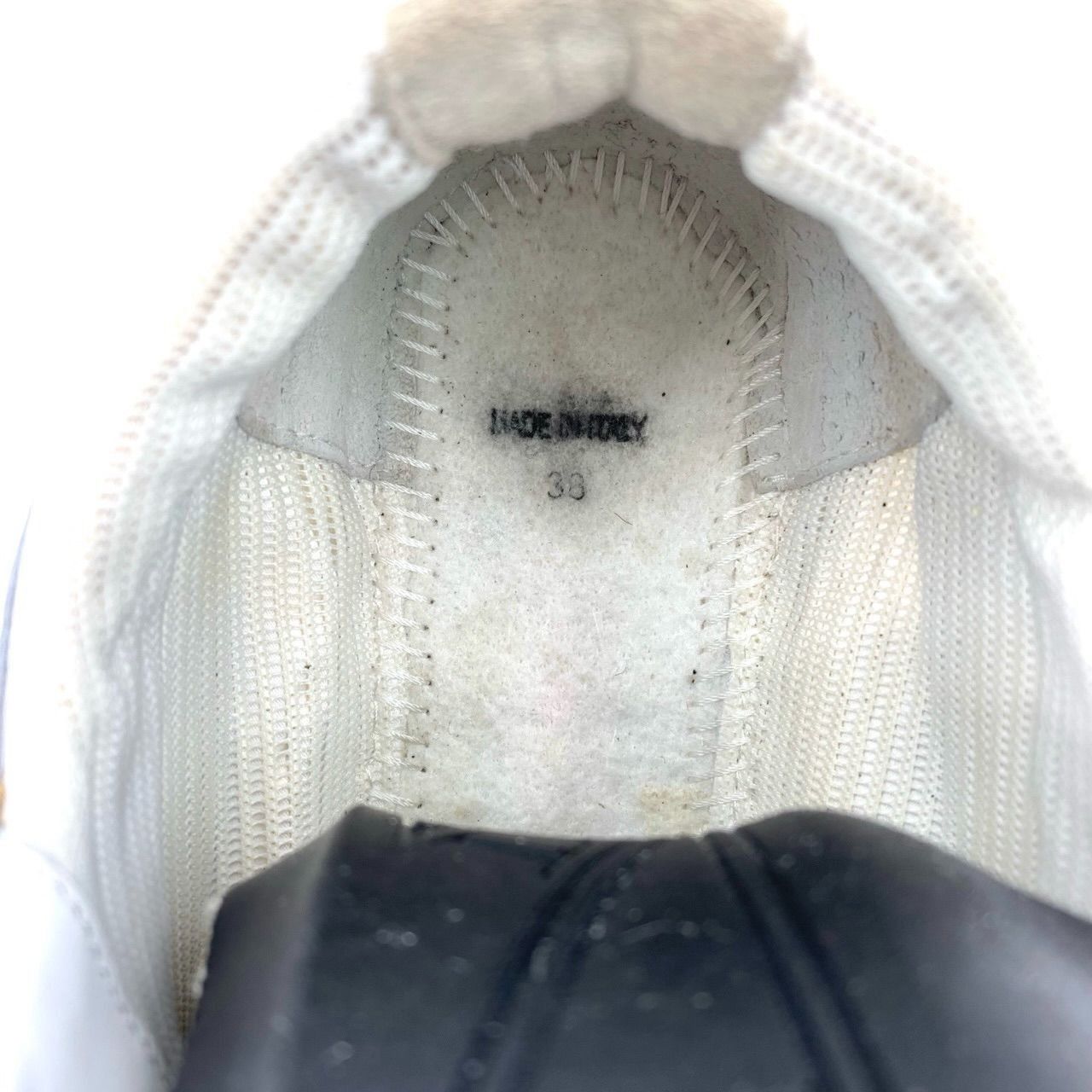 Dior Christian Dior White Mesh & Leather Lace-Up Sneakers Size 38 Size US 8 / IT 38 - 3 Thumbnail