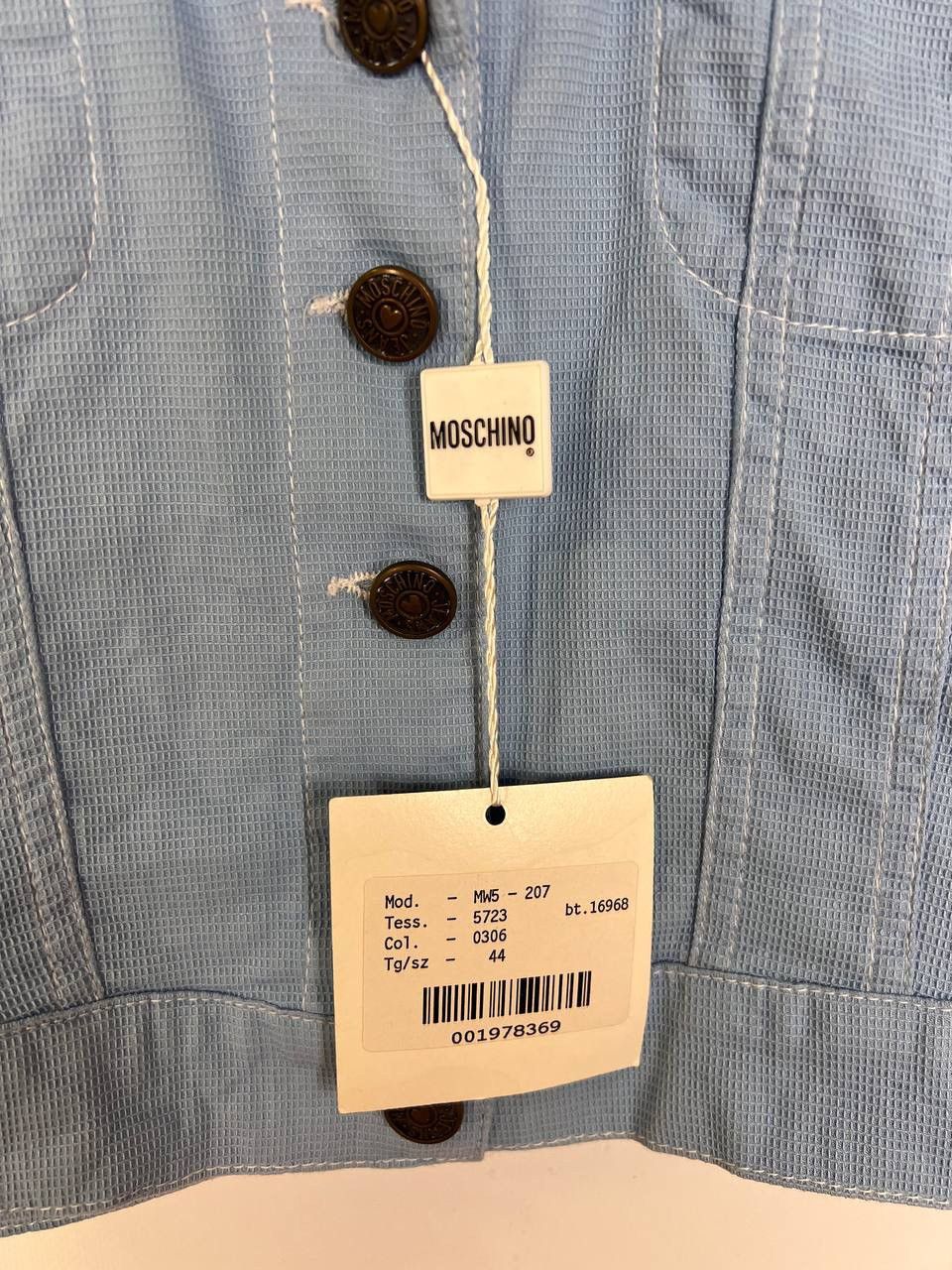 Designer × Moschino × Vintage Vintage Moschino Jeans Denim Jacket Size L / US 10 / IT 46 - 5 Thumbnail