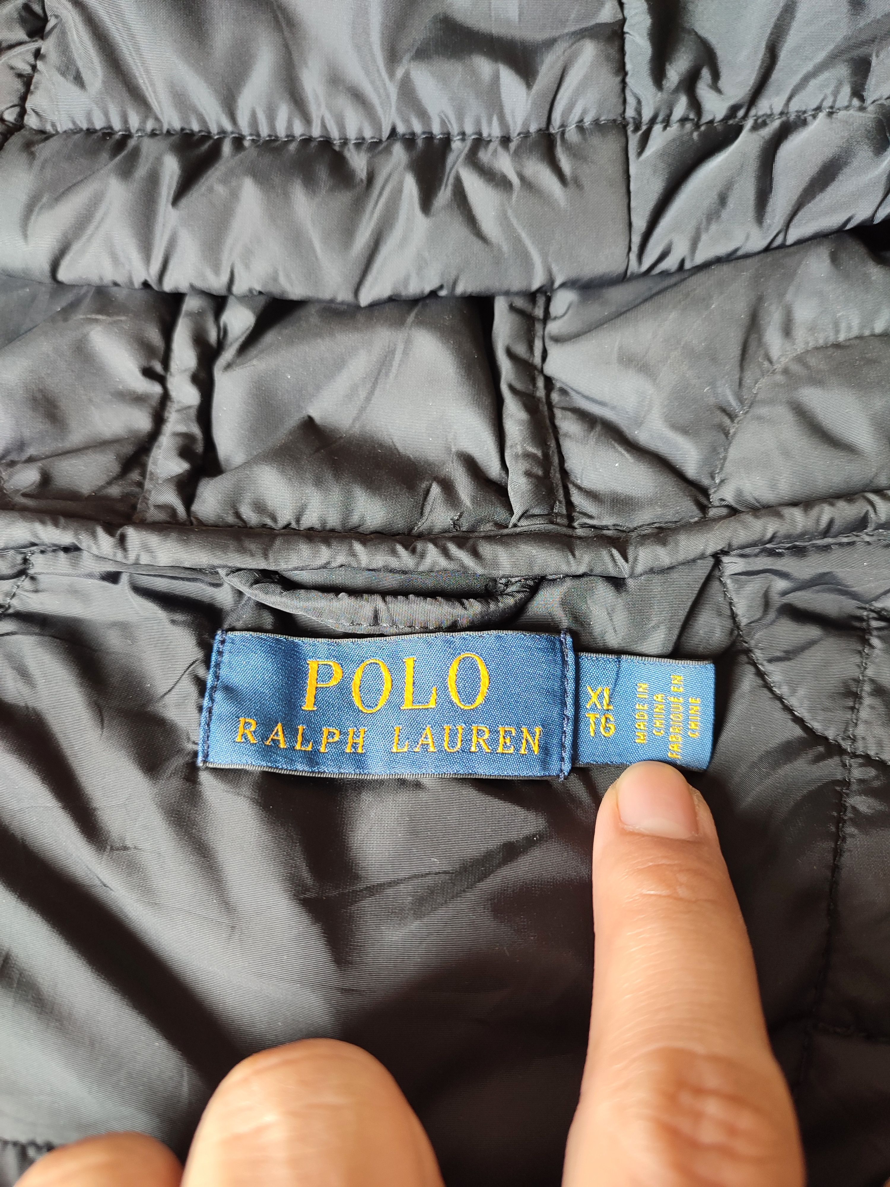 Polo Ralph Lauren Vintage Polo Ralph Lauren Sleeveless Jacket Hooded Size US XL / EU 56 / 4 - 13 Thumbnail