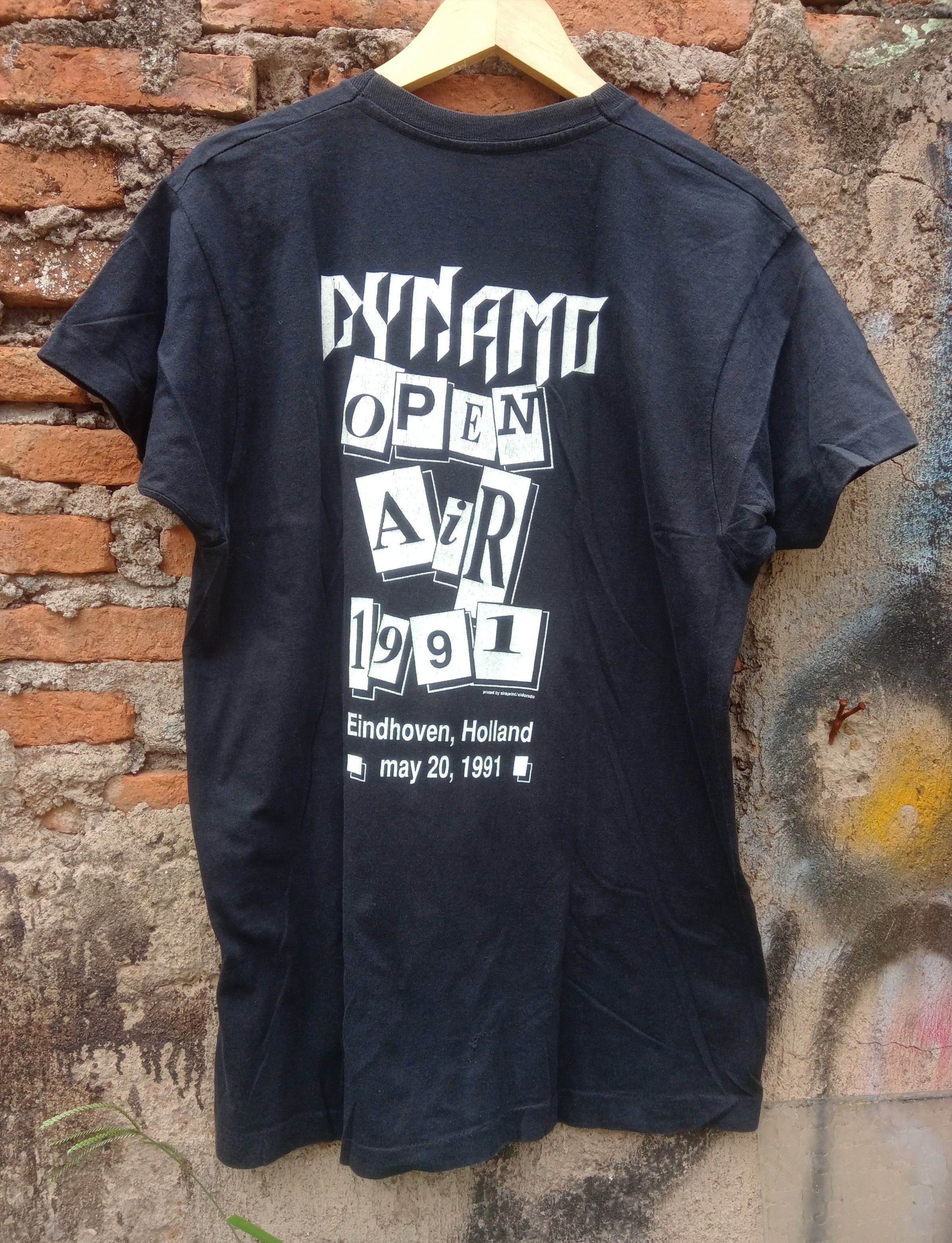 Band Tees Vintage Dynamo Open Air 1991 promo tour t shirt Size US L / EU 52-54 / 3 - 3 Thumbnail