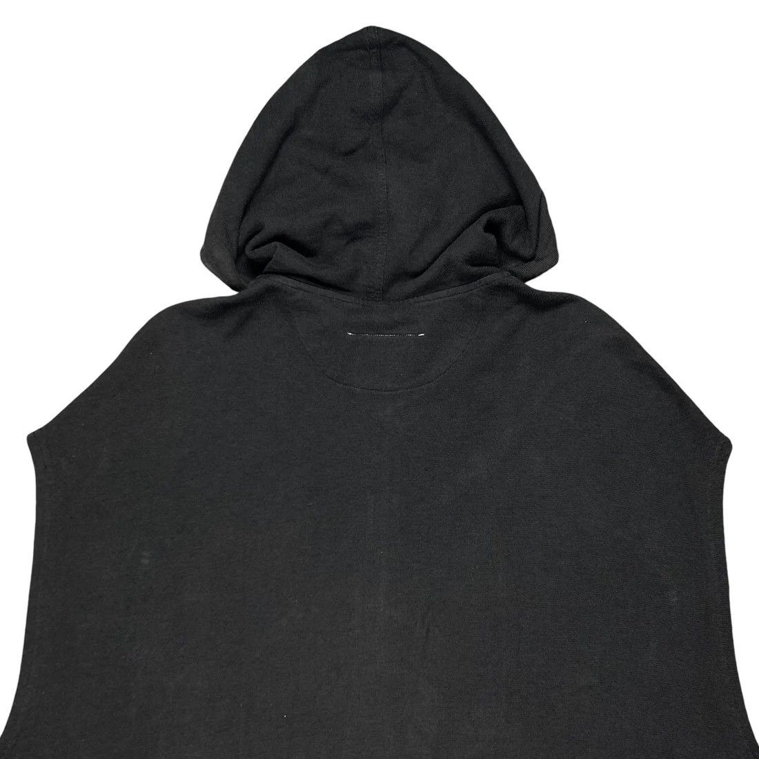 MM6 Maison Martin Margiela Sleeveless Tent Zip Hoodie SS11