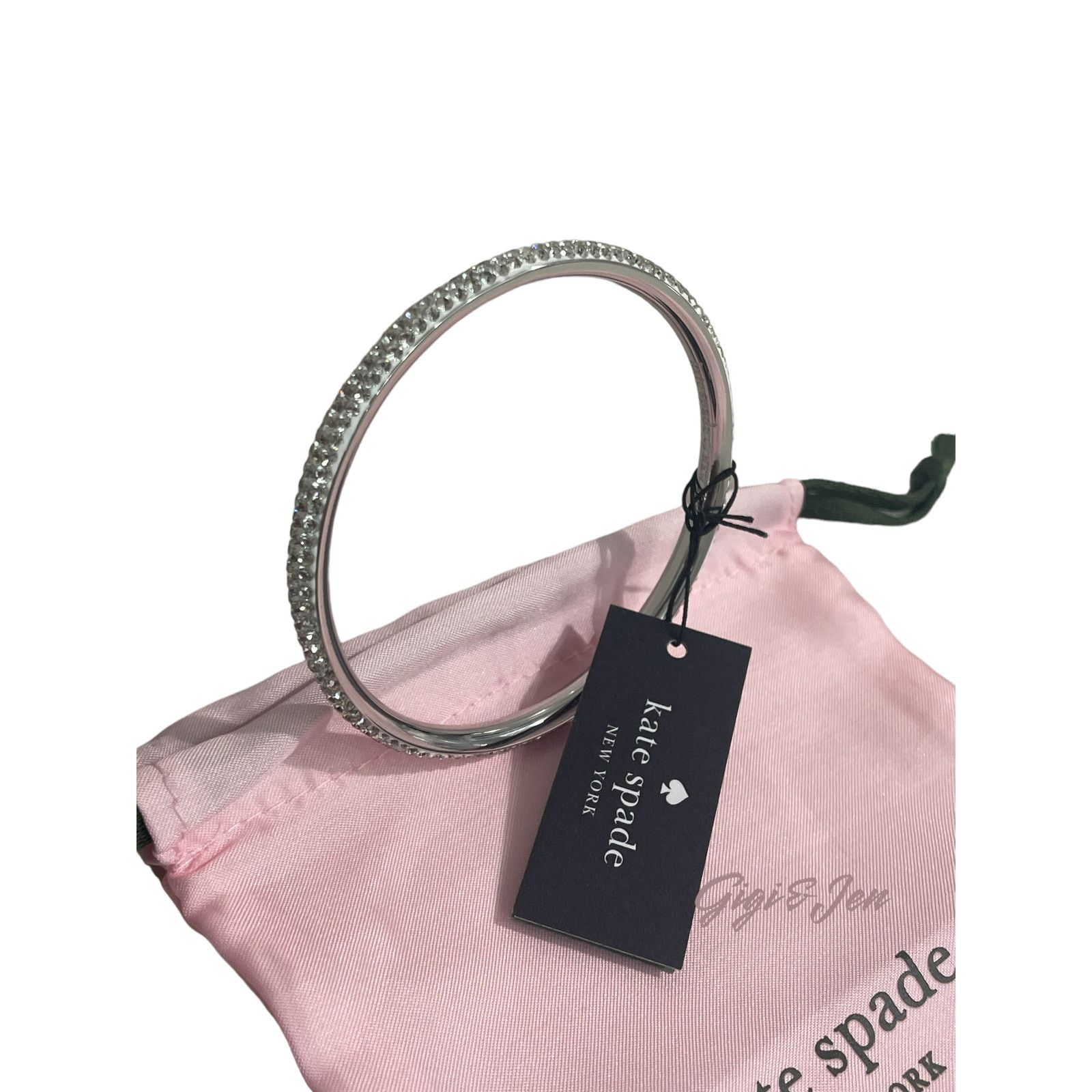 Kate Spade Kate Spade Razzle Dazzle Bangle silver bracelet New Size ONE SIZE - 2 Thumbnail