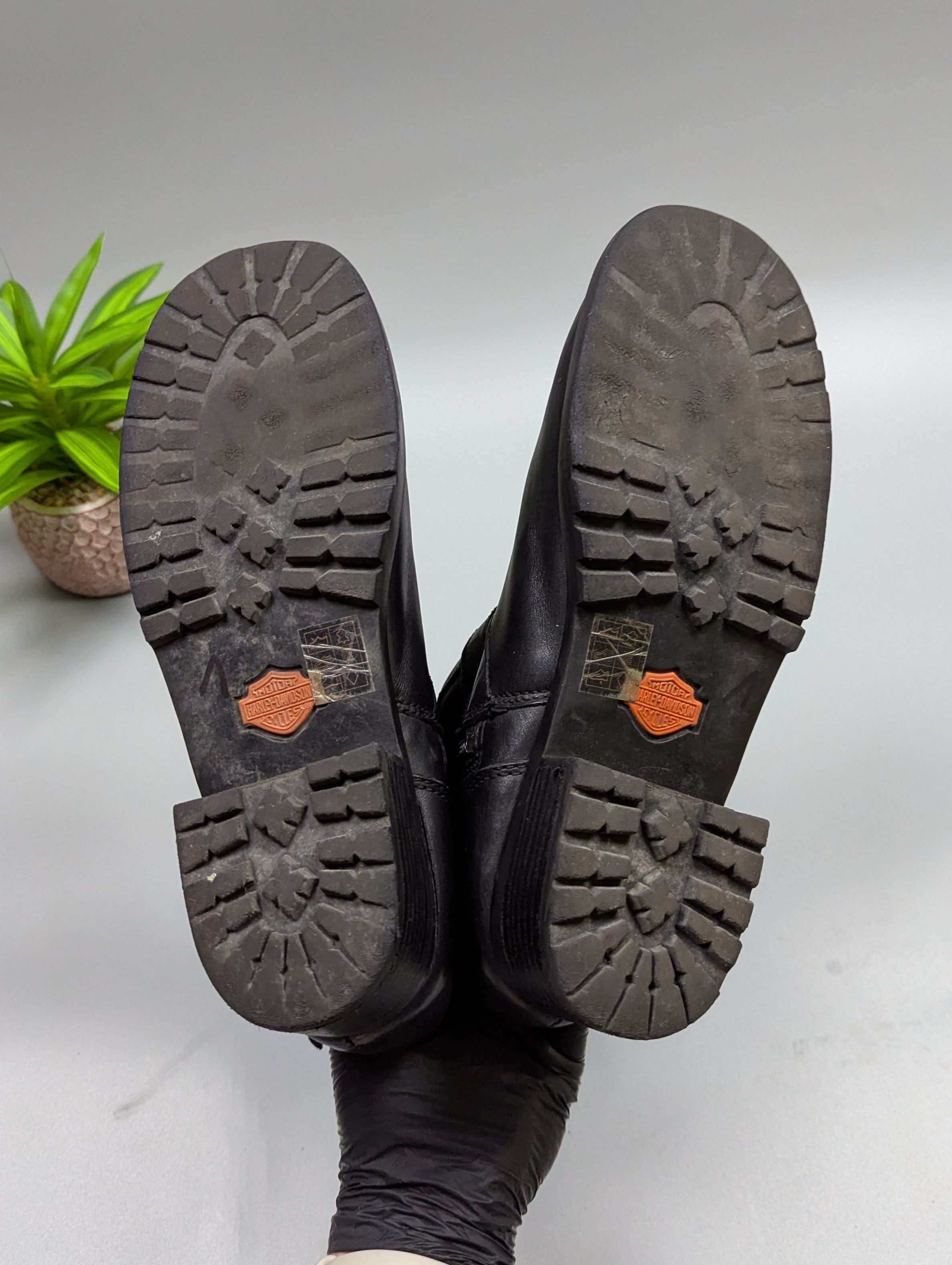 Harley Davidson Harley Davidson Womens VTG Leather Biker Motorcycle Boots Size US 9.5 / IT 39.5 - 17 Thumbnail