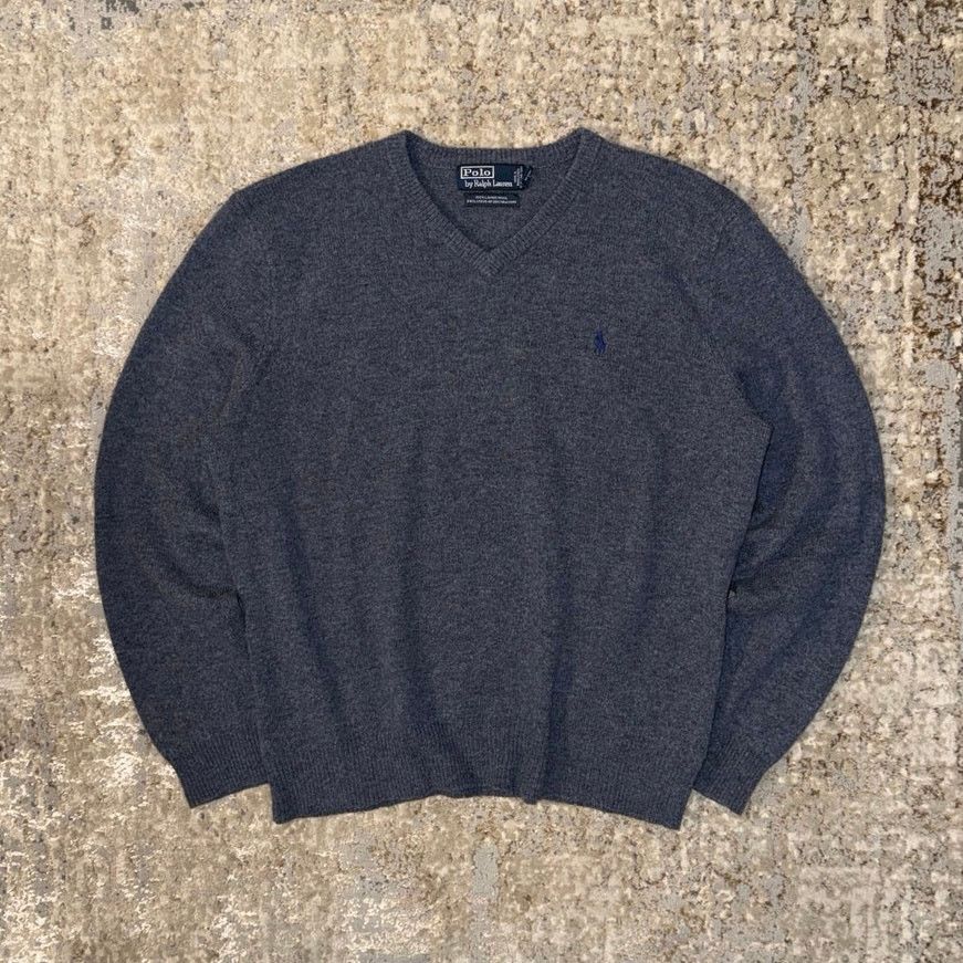 Polo Ralph Lauren Polo Ralph Lauren 90s 100% Lambs Wool Sweater Mens Large Size US L / EU 52-54 / 3 - 1 Thumbnail