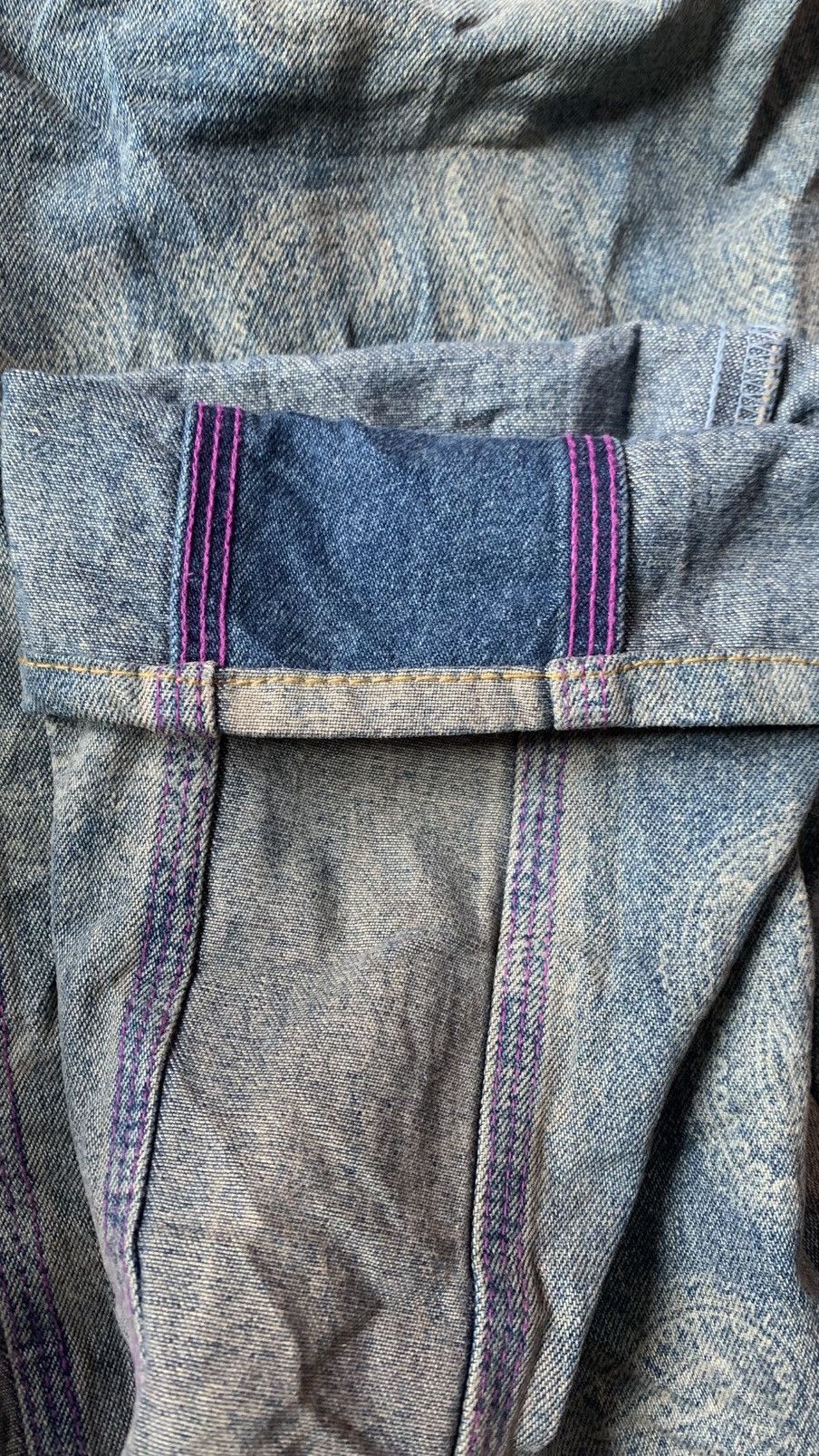 Japanese Brand VINTAGE Japan Nuve Bushpant flare denim Size 26" / US 2 / IT 38 - 5 Thumbnail
