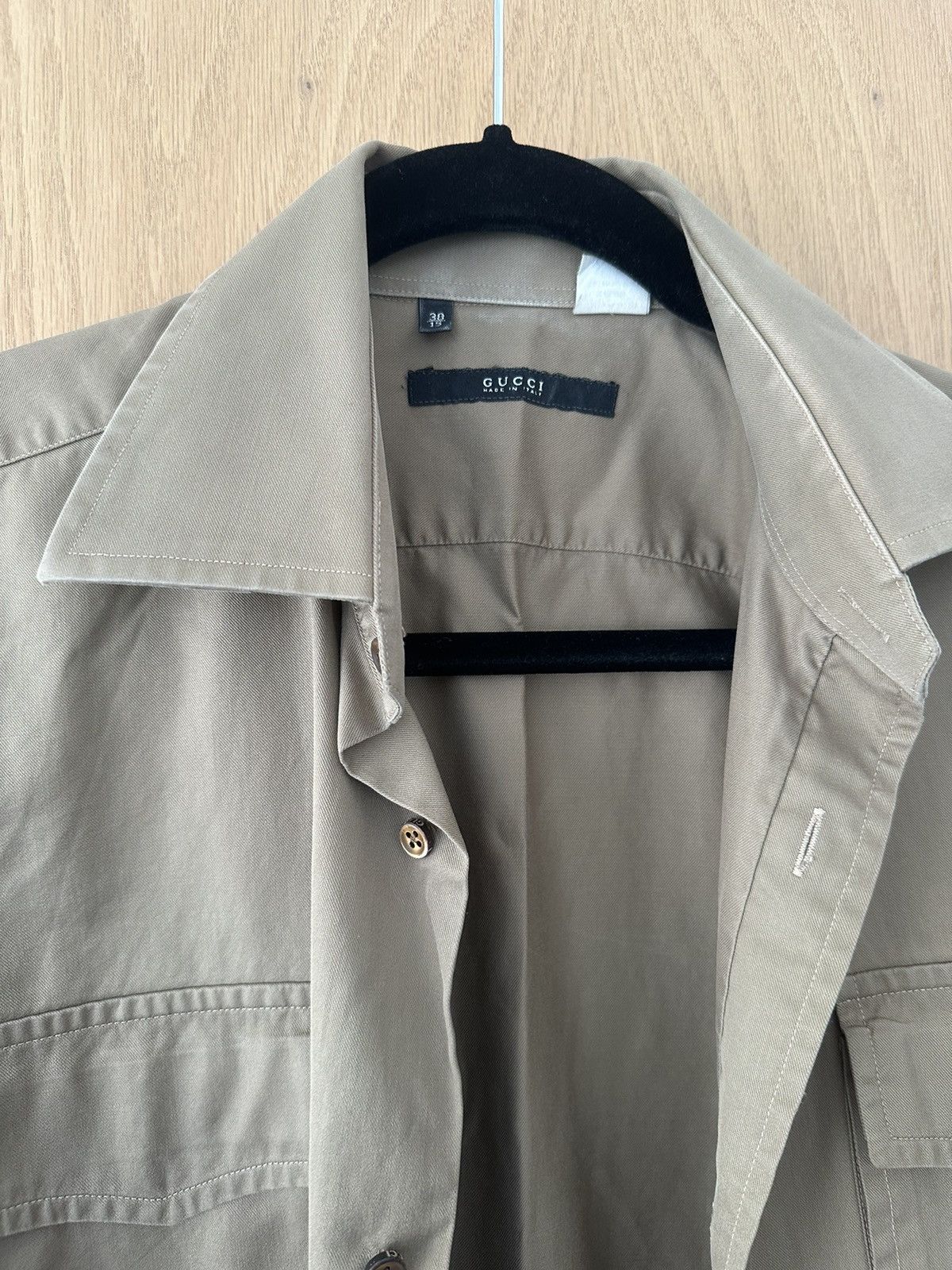 Gucci Vintage Gucci Shirt Size US S / EU 44-46 / 1 - 2 Thumbnail