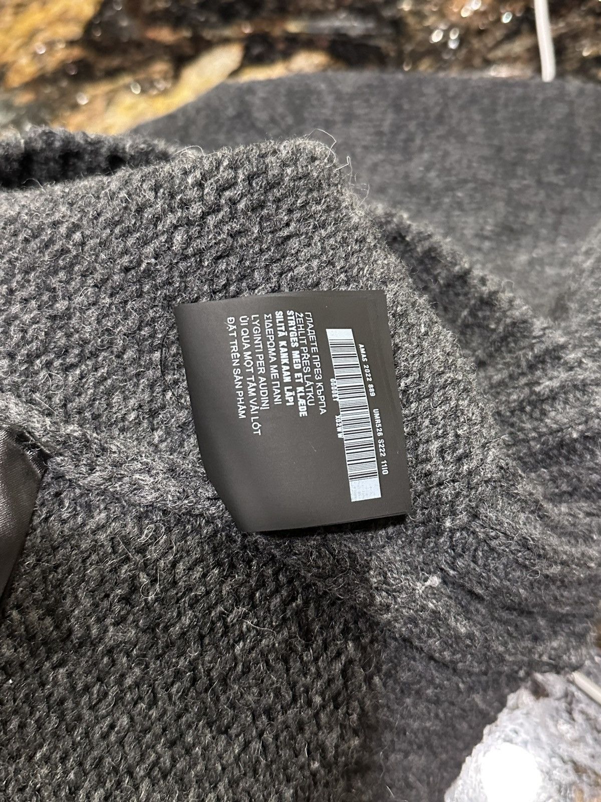 Prada Prada x Raf Simmons Chunky Grey Turtle Neck Knit Sweater Size US M / EU 48-50 / 2 - 19 Thumbnail