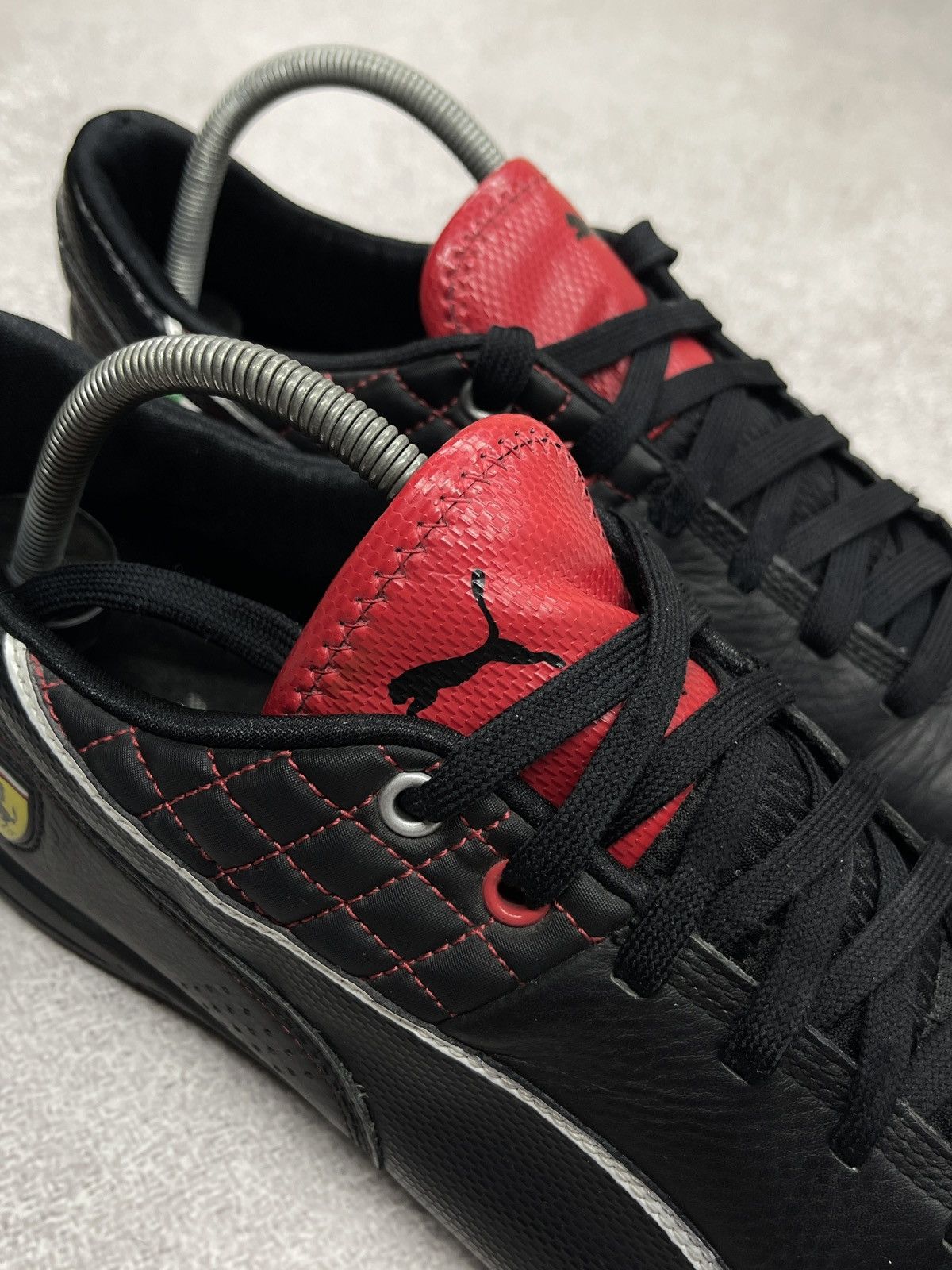 Ferrari × Puma Puma Ferrari Speedcat Leather Sneakers Black Japan Style Size US 10.5 / EU 43-44 - 10 Thumbnail