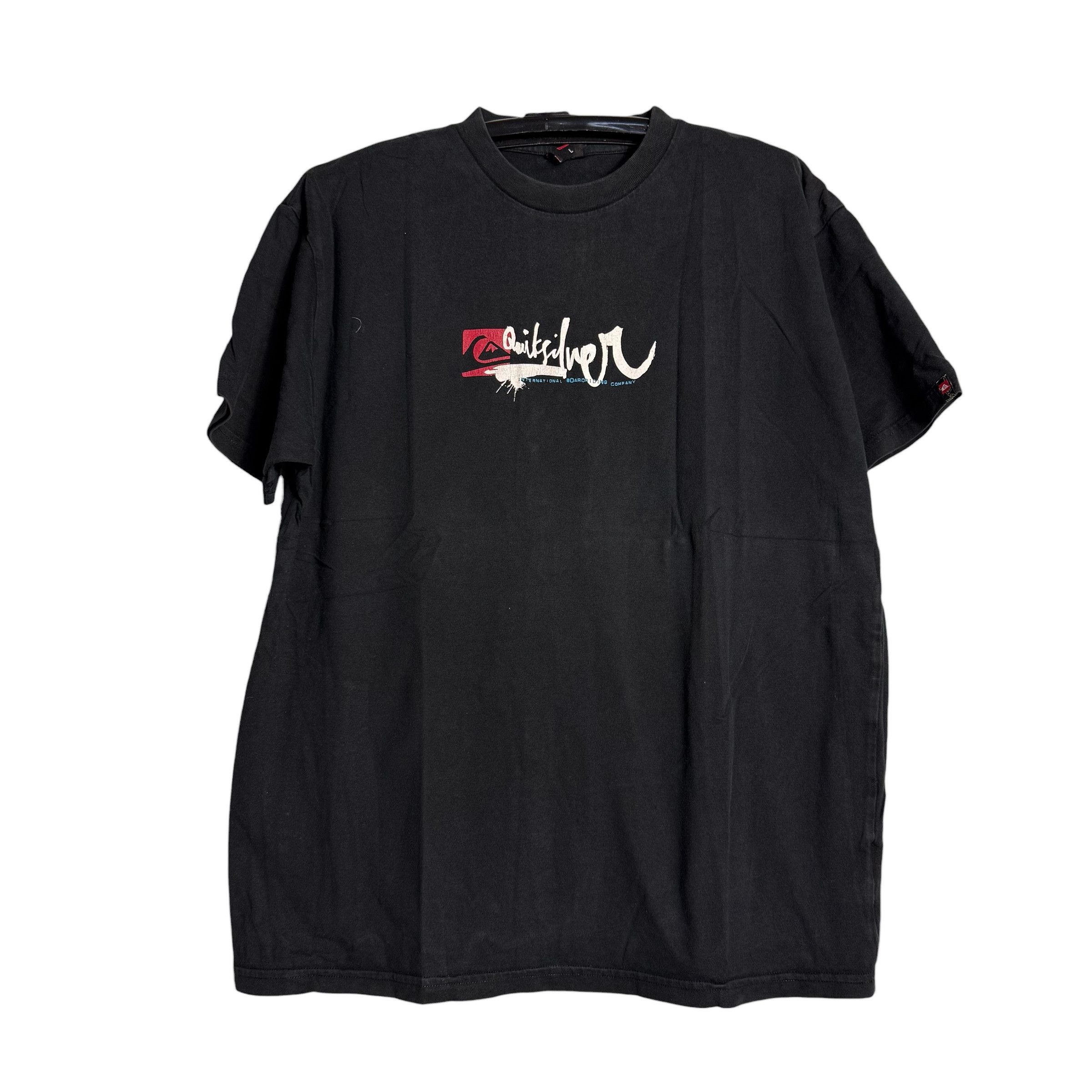 Quiksilver 🔥RARE🔥Vintage Quiksilver Spellout T-shirt Made in Tunisia Size US L / EU 52-54 / 3 - 1 Thumbnail