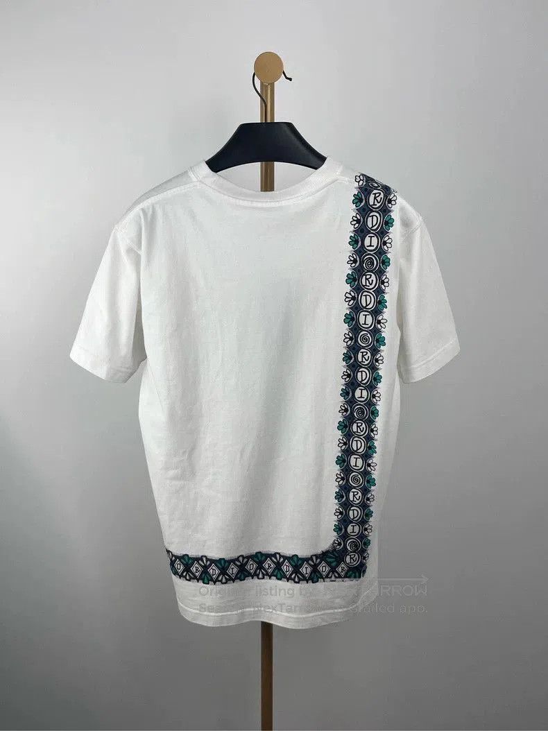 Dior Dior White Logo Print Short Sleeve T-shirt. Size US S / EU 44-46 / 1 - 2 Thumbnail