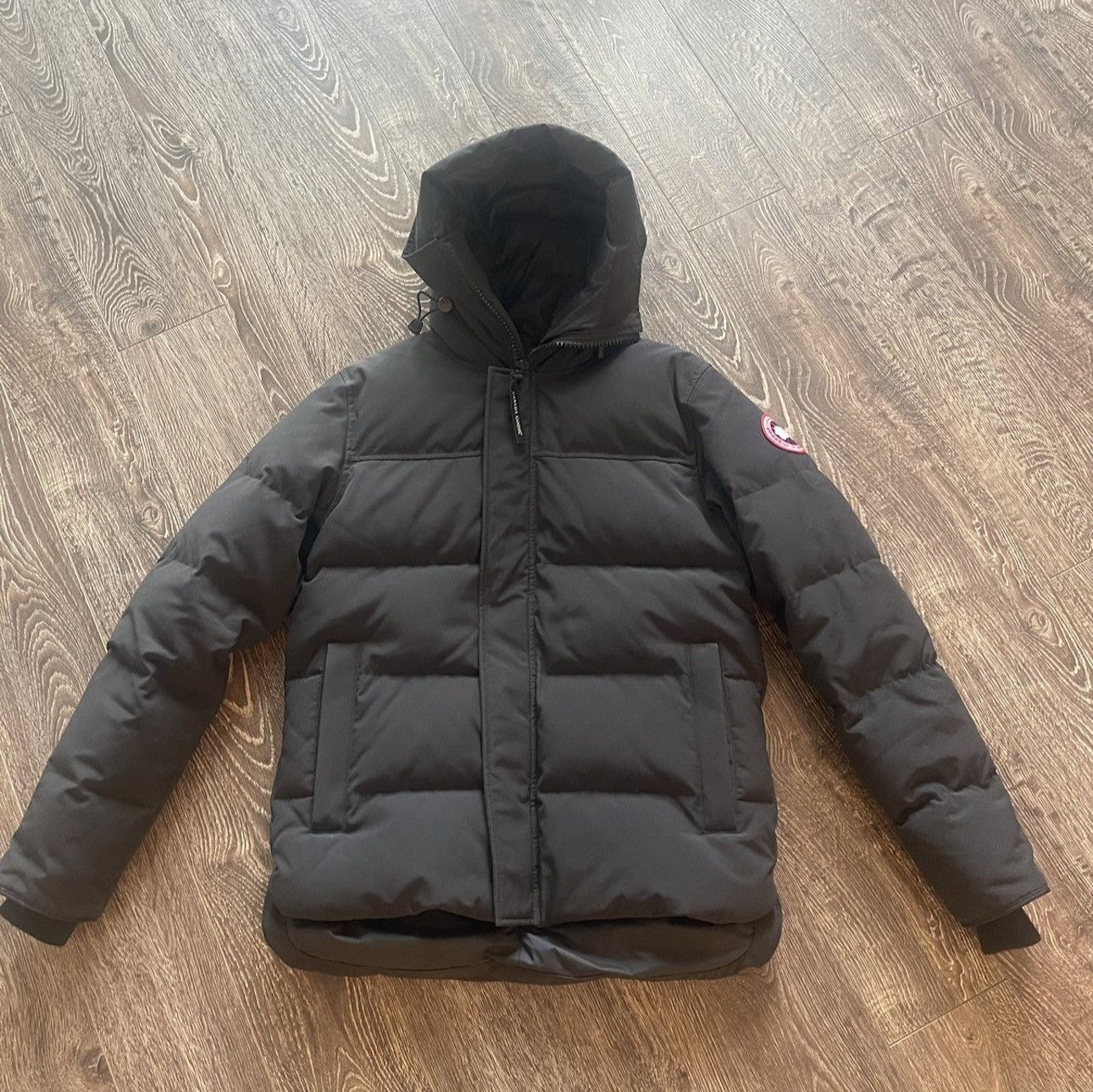 image of Canada Goose Parka Jacket in Black, Men's (Size Medium)