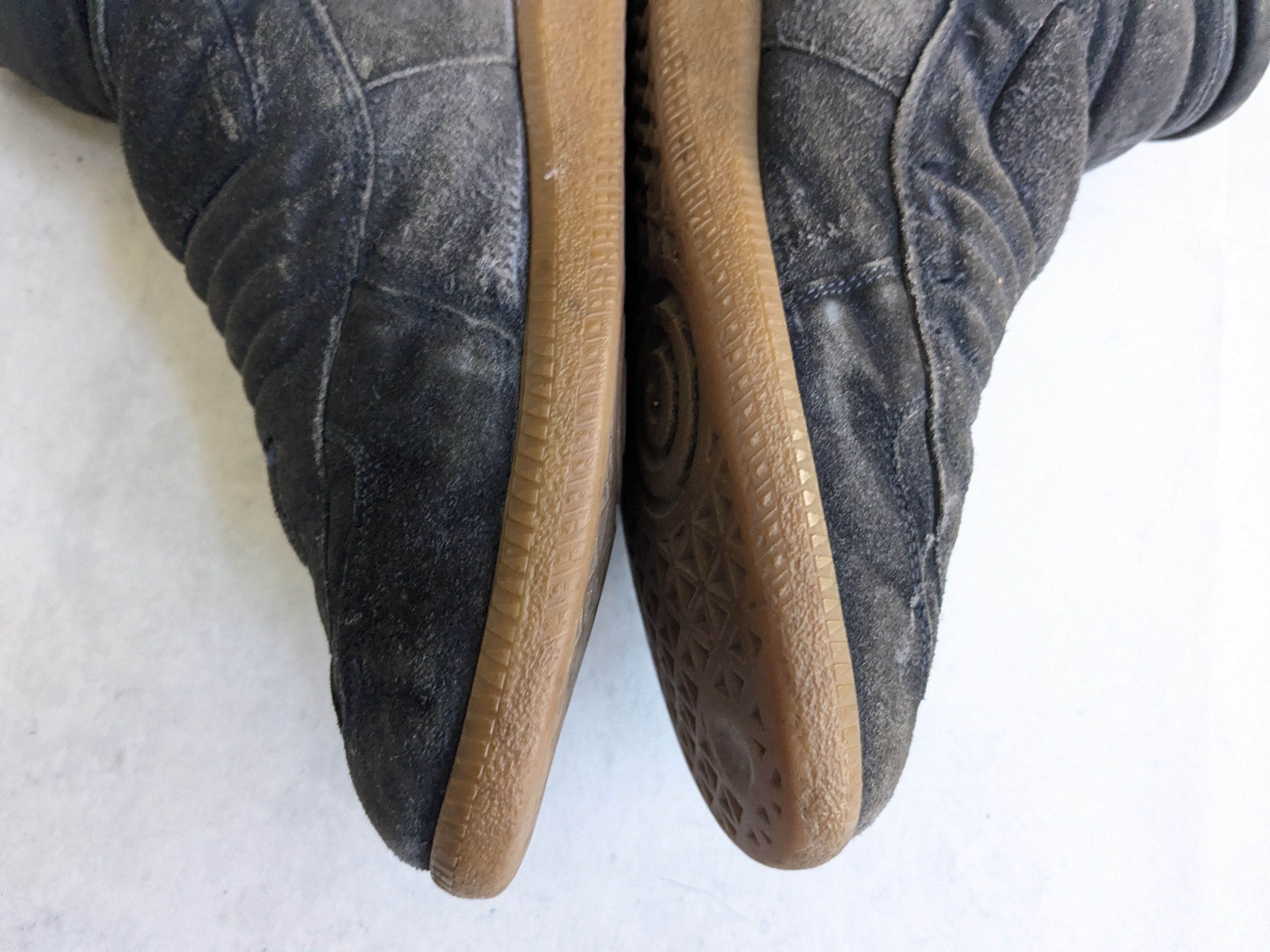 Maison Margiela Maison Margiela Moto Sneakers Navy Blue Suede 8 41 Size US 8 / EU 41 - 10 Thumbnail