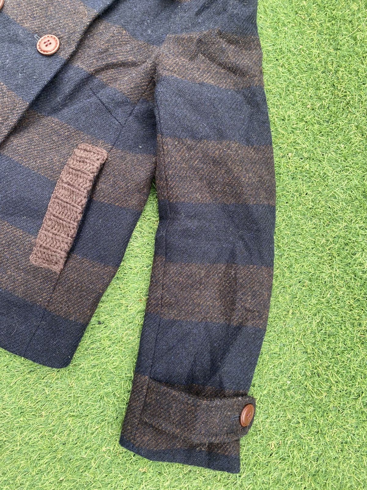 Harris Tweed Komikyoku A 20 Ans Harris Tweed Wool Jacket Size M / US 6-8 / IT 42-44 - 5 Thumbnail
