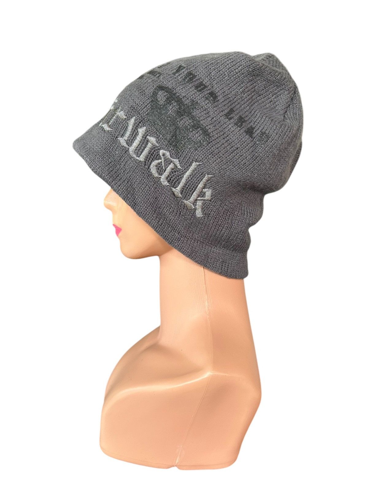 Japanese Brand × Kapital × Vintage Japanese Distressed Airwalk Punk Style Beanie Hats Size ONE SIZE - 4 Thumbnail