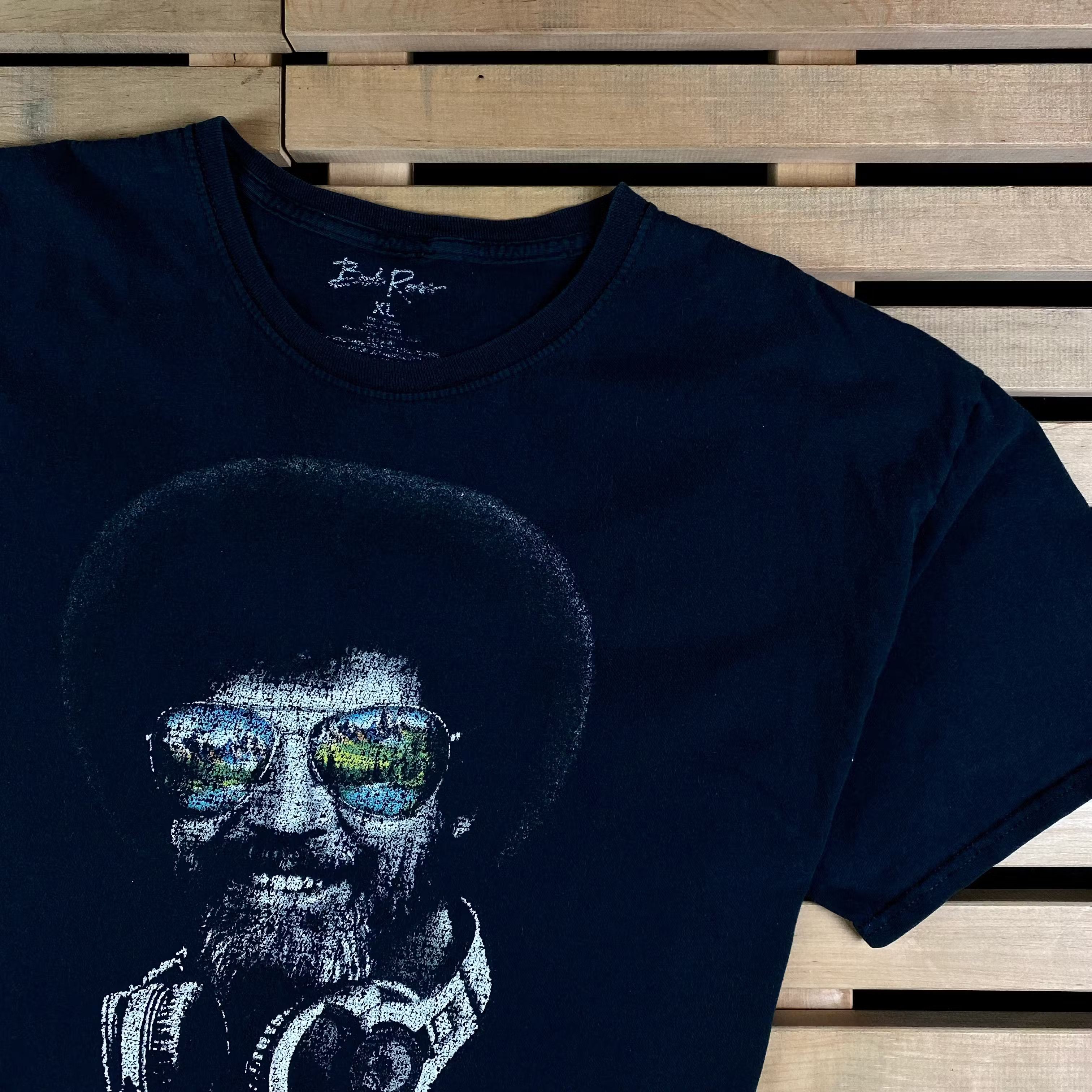 Vintage Mens Vintage T Shirt Bob Ross Size XL Big Print Size US XL / EU 56 / 4 - 2 Thumbnail