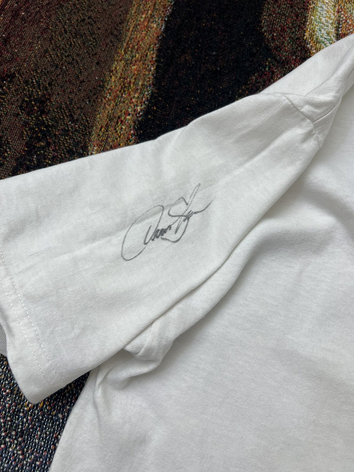 Vintage Vintage '98 NHRA Drivers Signed Tee Size US XXL / EU 58 / 5 - 5 Thumbnail