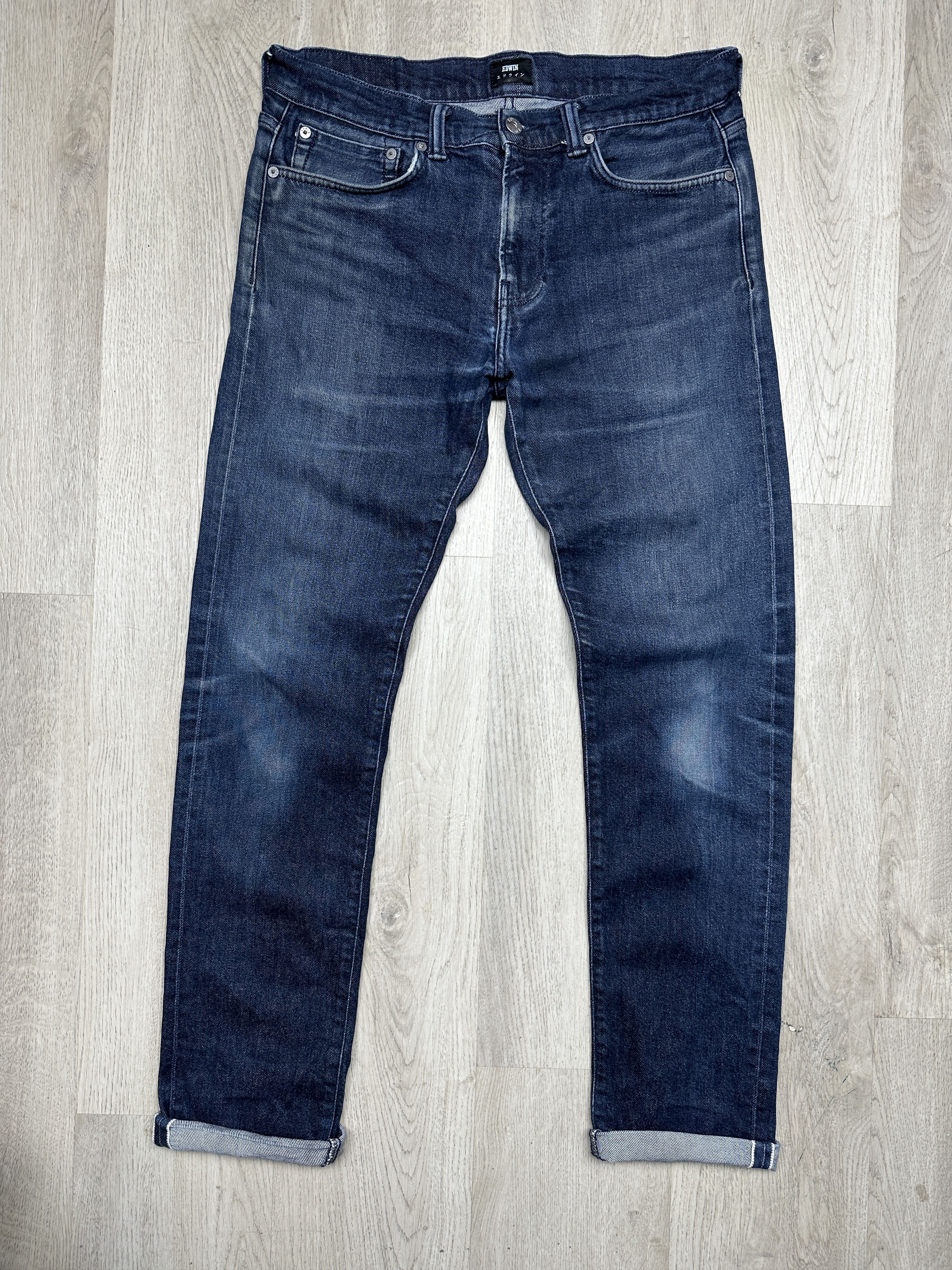 Edwin Edwin Mens Salvage Slim Tapered Denim Pants Jeans Size US 32 / EU 48 - 5 Thumbnail