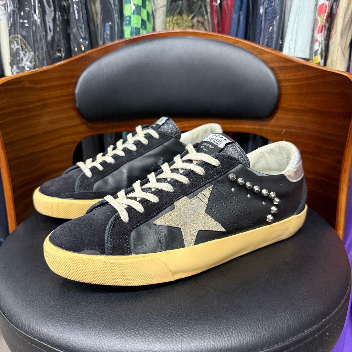 Golden Goose Golden Goose Distressed Yellow Lowtop Sneakers 41 Men Size US 8.5 / EU 41-42 - 1 Thumbnail