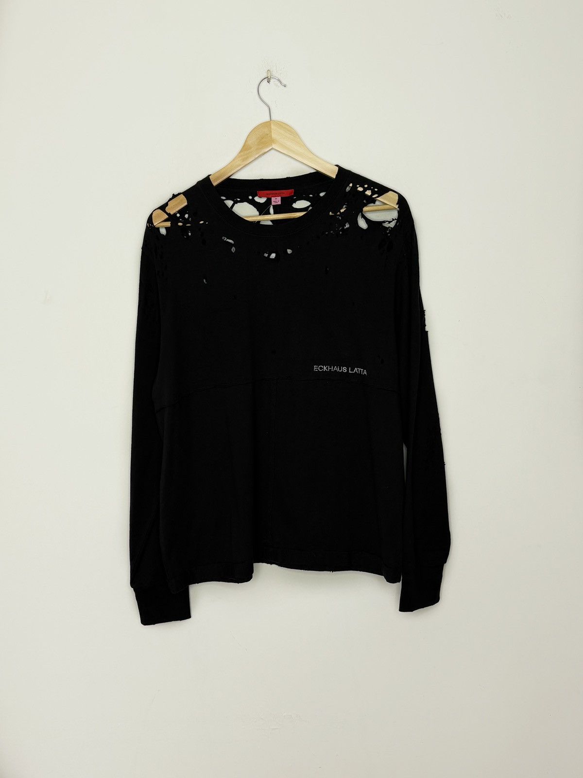 Eckhaus Latta Eckhaus Latta DISTRESSED LAPPED LONG SLEEVE Size US M / EU 48-50 / 2 - 3 Thumbnail