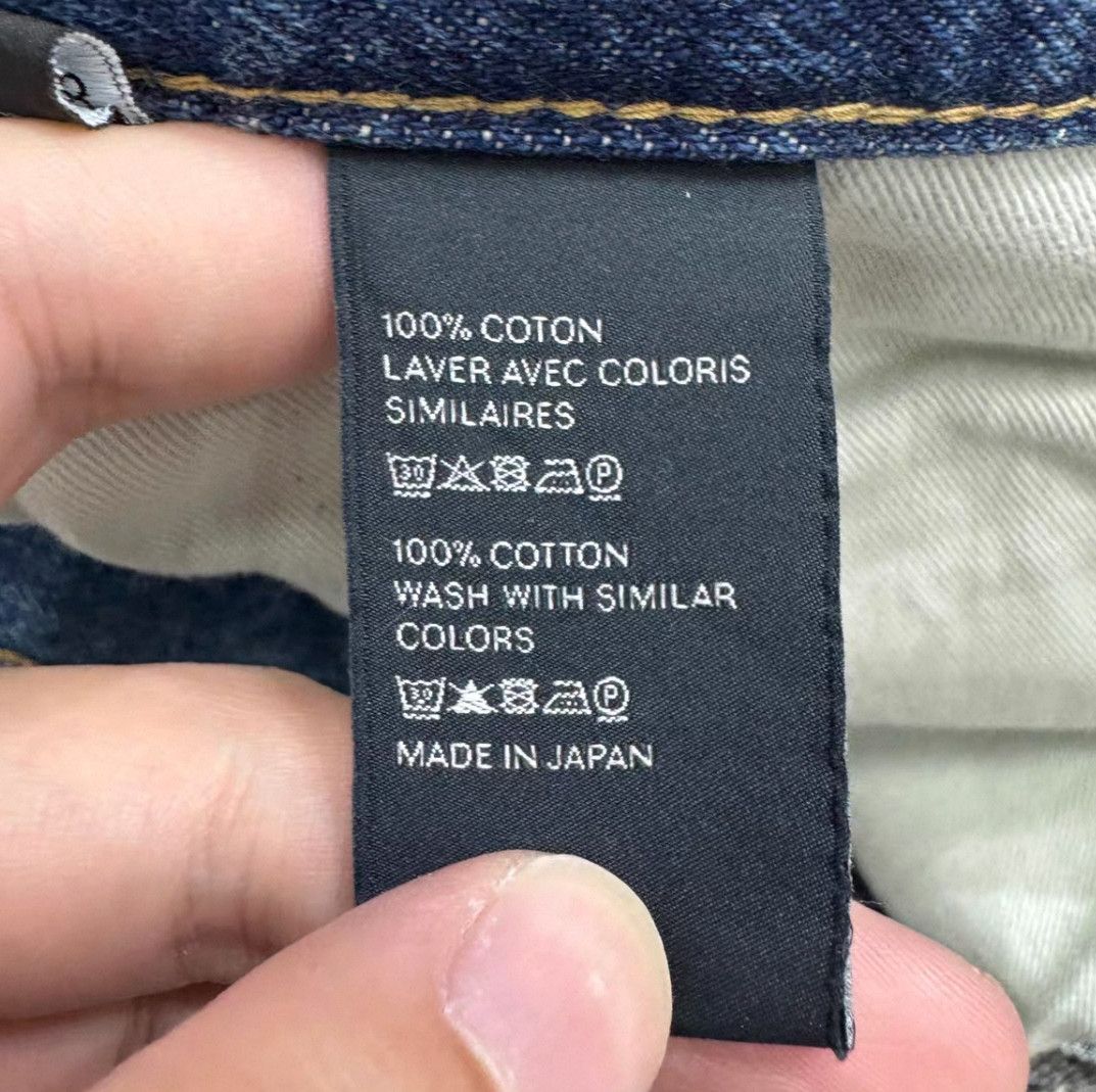 Celine CELINE Brushed Blue Washed Straight Destroyed Denim Pants Size US 28 / EU 44 - 3 Thumbnail