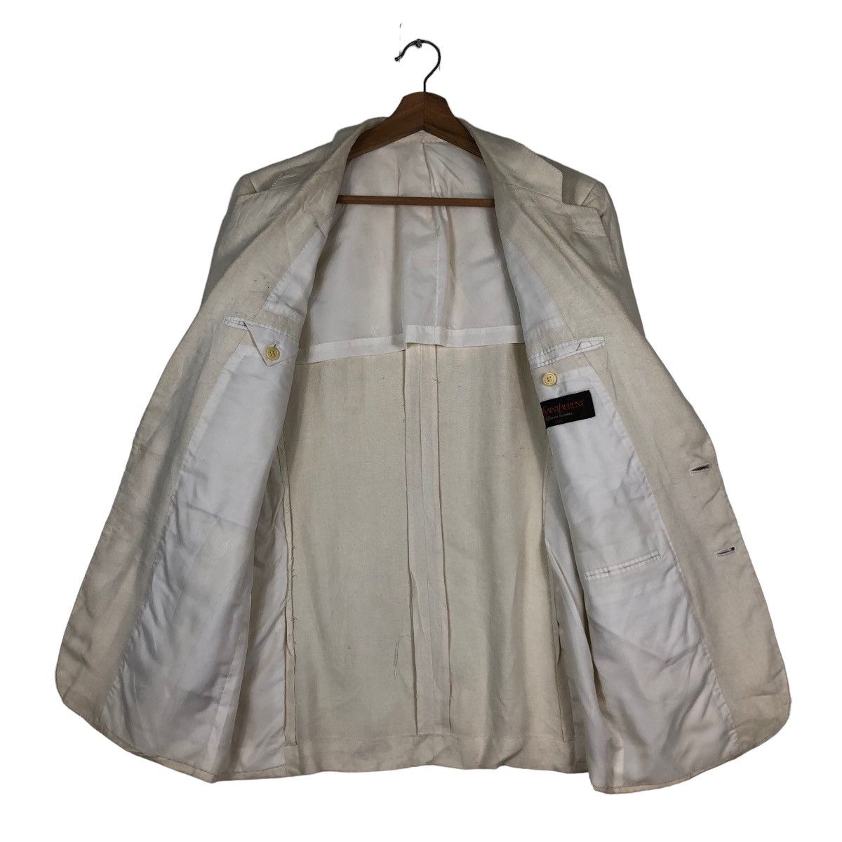 Yves Saint Laurent 🔥Vintage Yves Saint Laurent Diffusion Homme Paris Coats Size US M / EU 48-50 / 2 - 13 Thumbnail