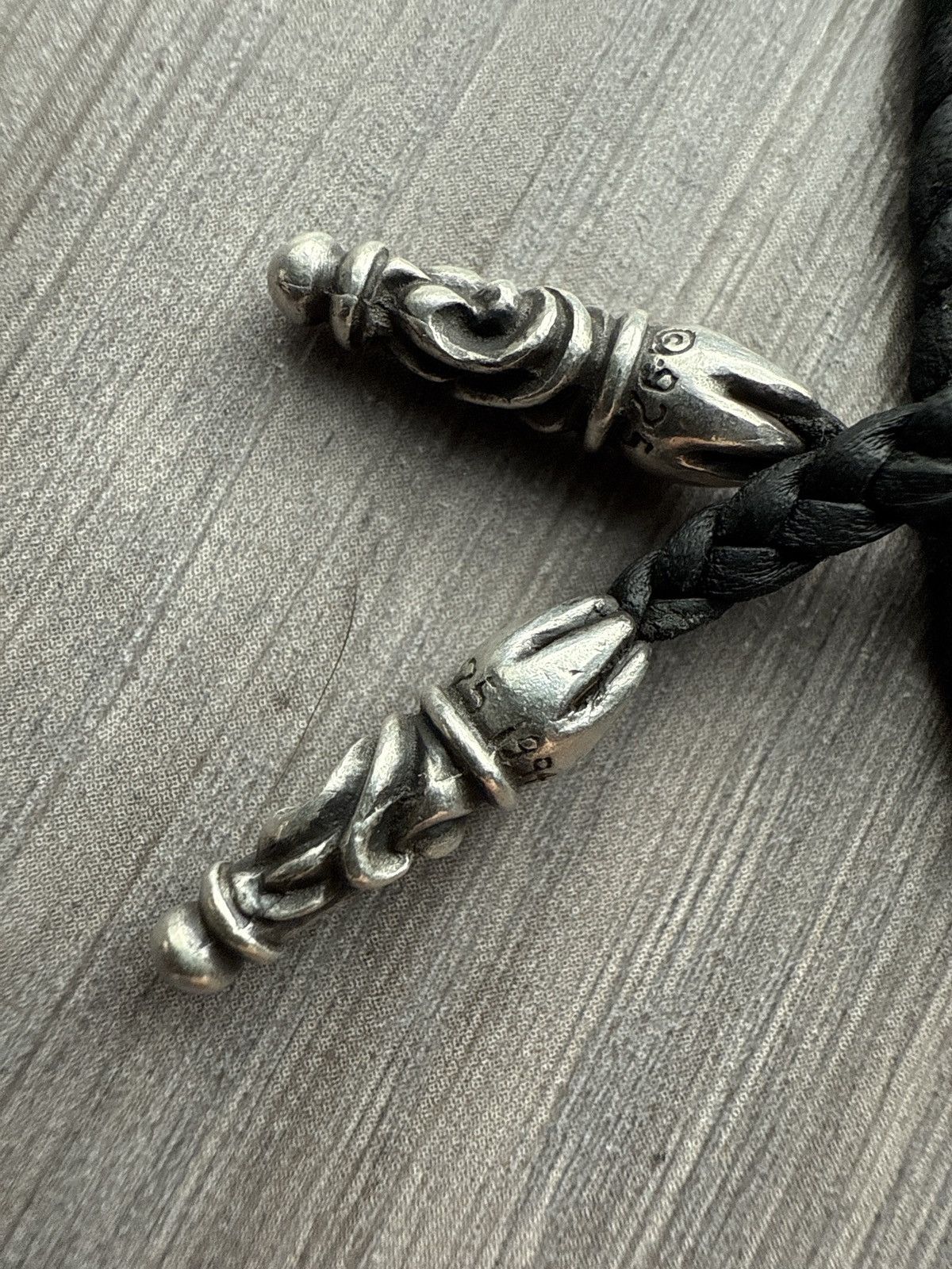 Chrome Hearts Chrome hearts leather necklace Size ONE SIZE - 3 Thumbnail