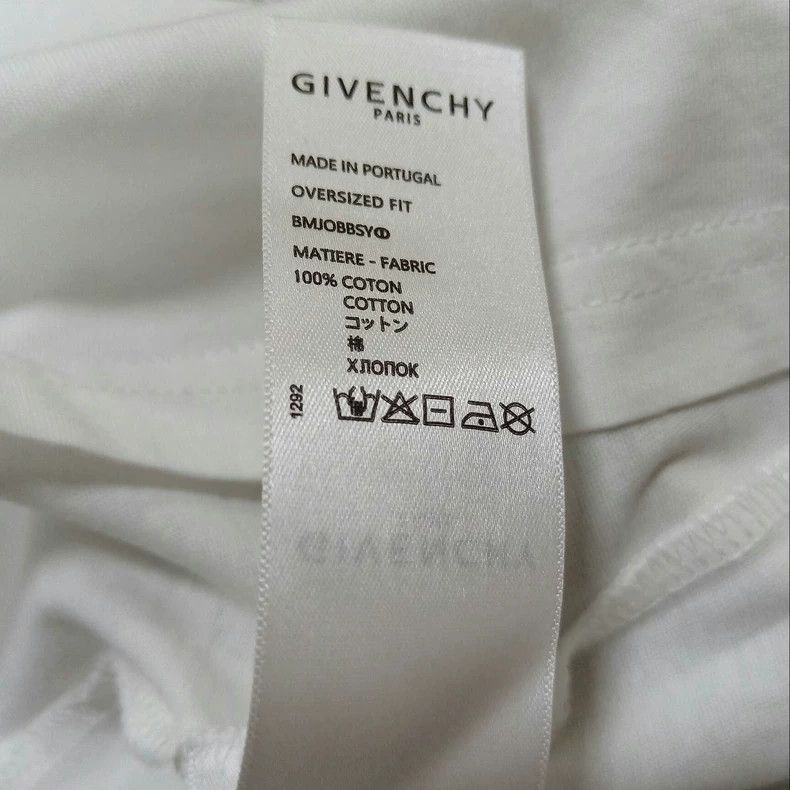 Other Givenchy New men's casual sports T-shirt chest letter prin Size US L / EU 52-54 / 3 - 7 Thumbnail