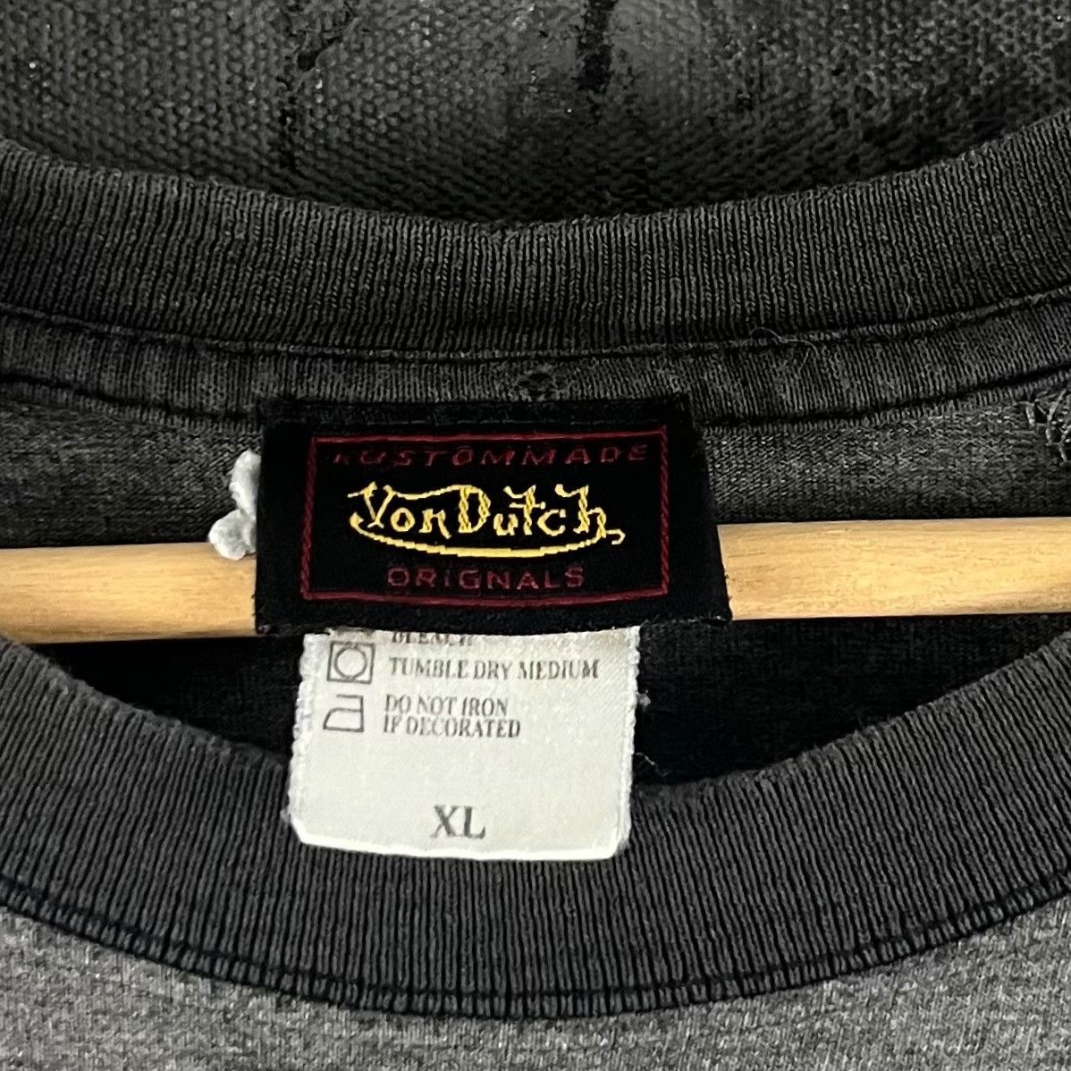 Vintage × Von Dutch Vintage Y2K Von Dutch shirt Size US XL / EU 56 / 4 - 4 Thumbnail