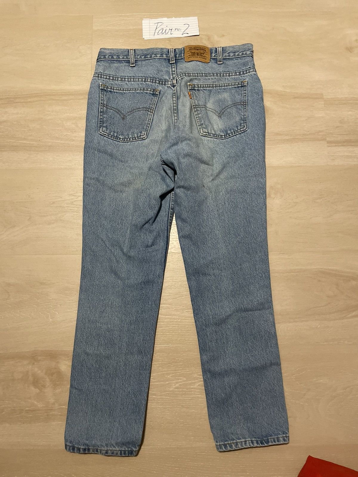 Levi's Levis Orange Tab Light Wash Denim 2 Size US 36 / EU 52 - 4 Thumbnail