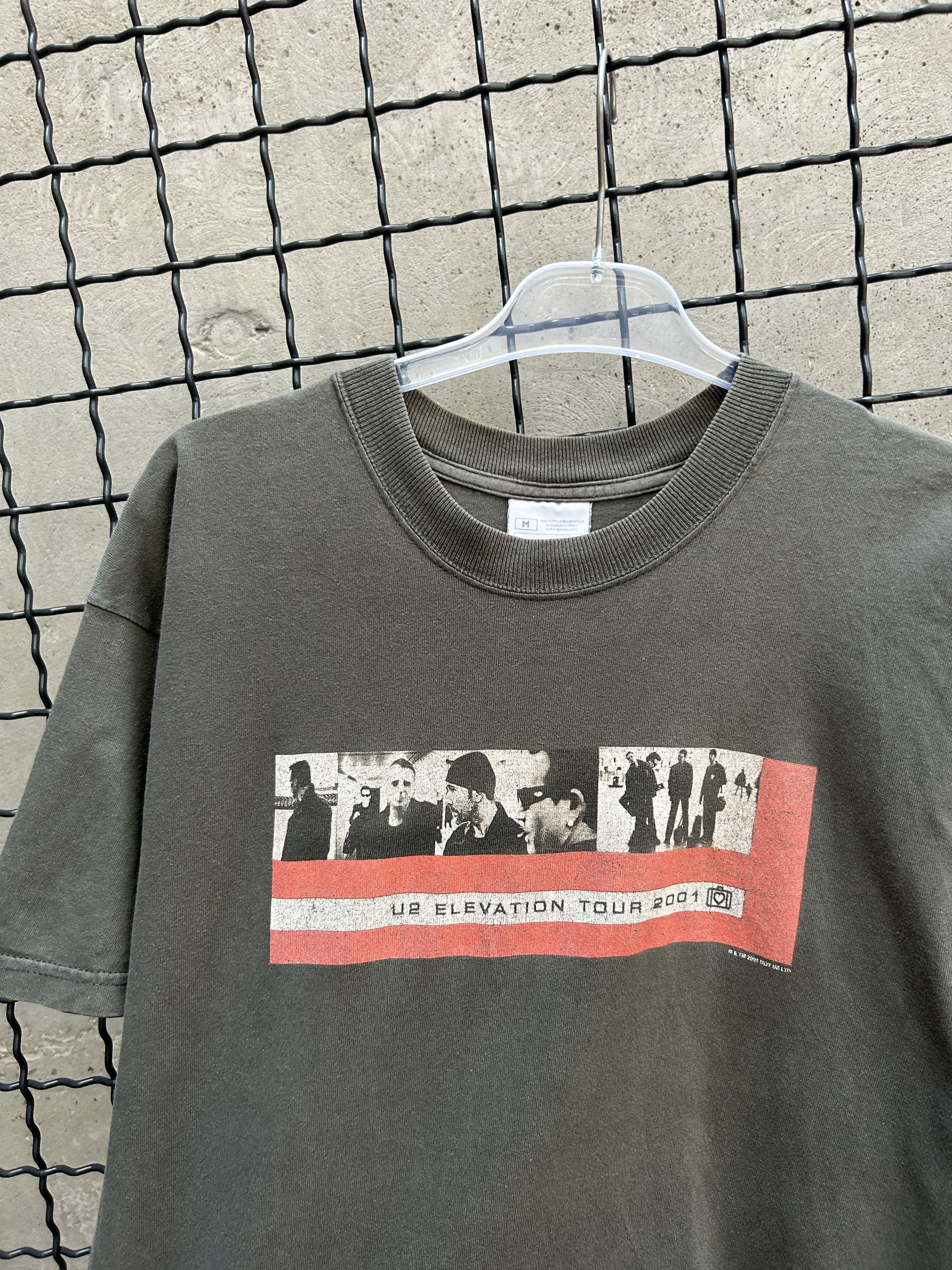 Band Tees Vintage 2001 U2 Rock Band Elevation Tour T-shirt Size US M / EU 48-50 / 2 - 3 Thumbnail