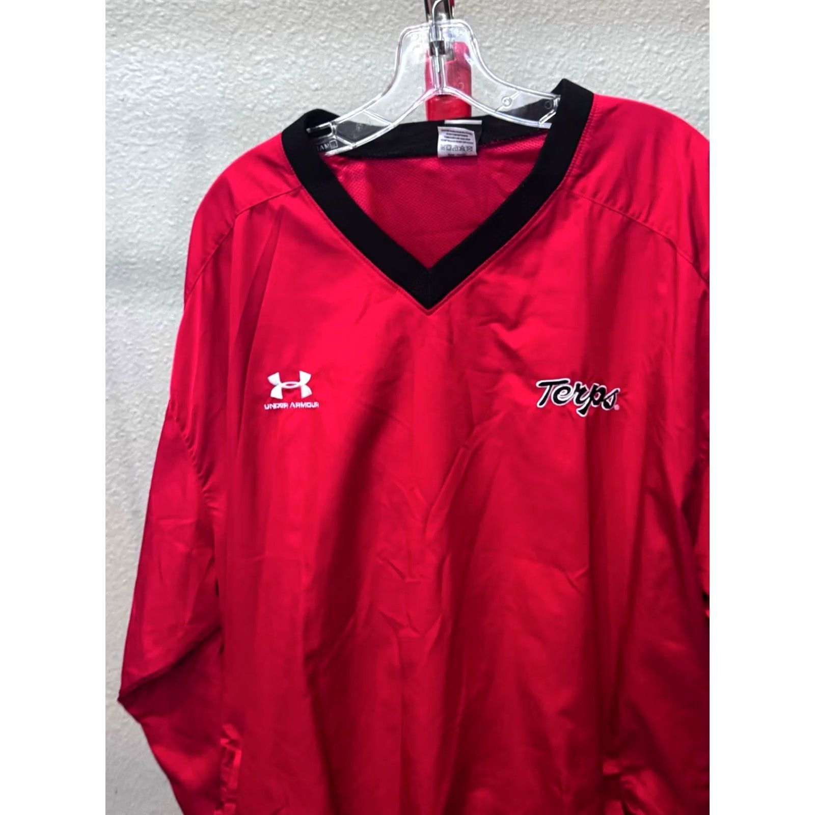 Under Armour Under Armour Embroidered Terps Windbreaker SWEATER 2XL XXL Men Multicolor Casual EXCELLENT condition Mens Size US XXL / EU 58 / 5 - 4 Thumbnail