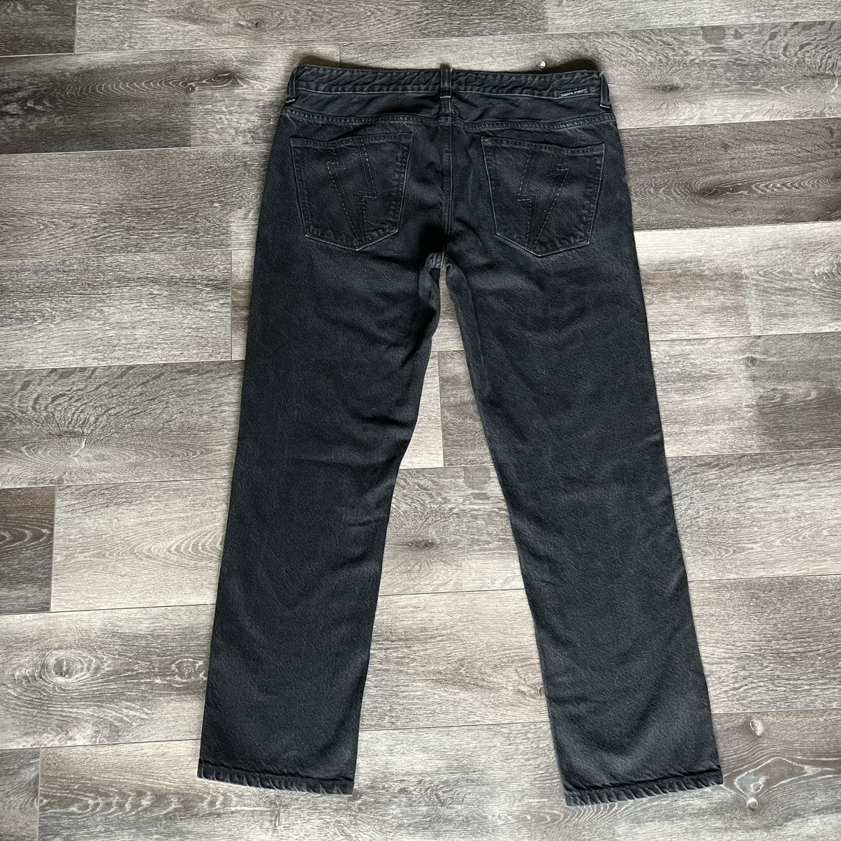 Vintage Keanan Duffty David Bowie Lightning Bolt Denim Jeans 38x30 Size US 38 / EU 54 - 2 Thumbnail