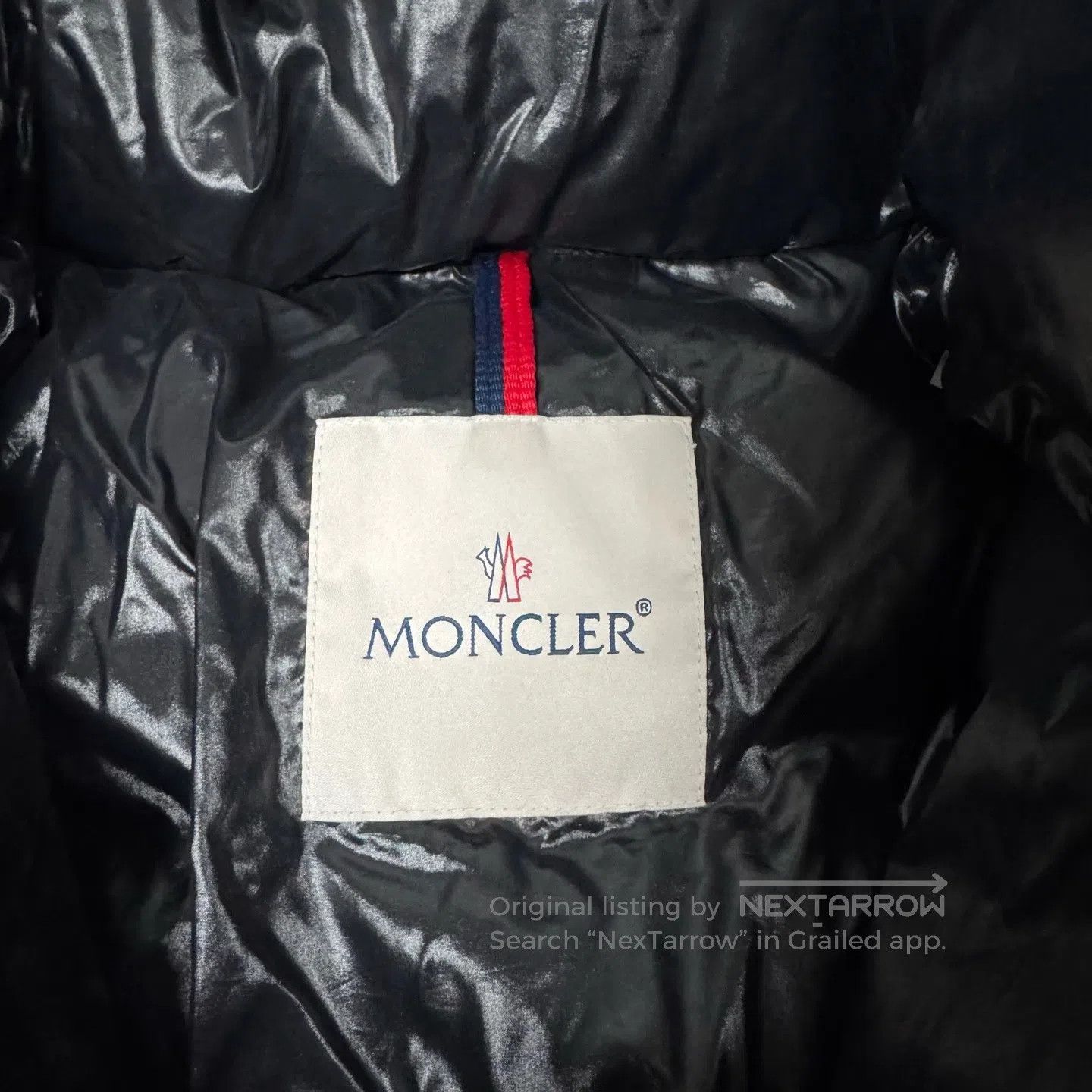 Moncler Moncler Sleeve-embroidered down jacket| Size XS / US 0-2 / IT 36-38 - 6 Thumbnail