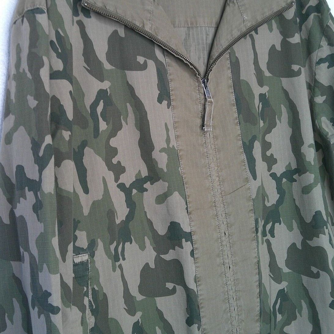 James Perse James Perse Army Green Camo Zip Long Sleeve Jacket 4 / XL Size XL / US 12-14 / IT 48-50 - 5 Thumbnail