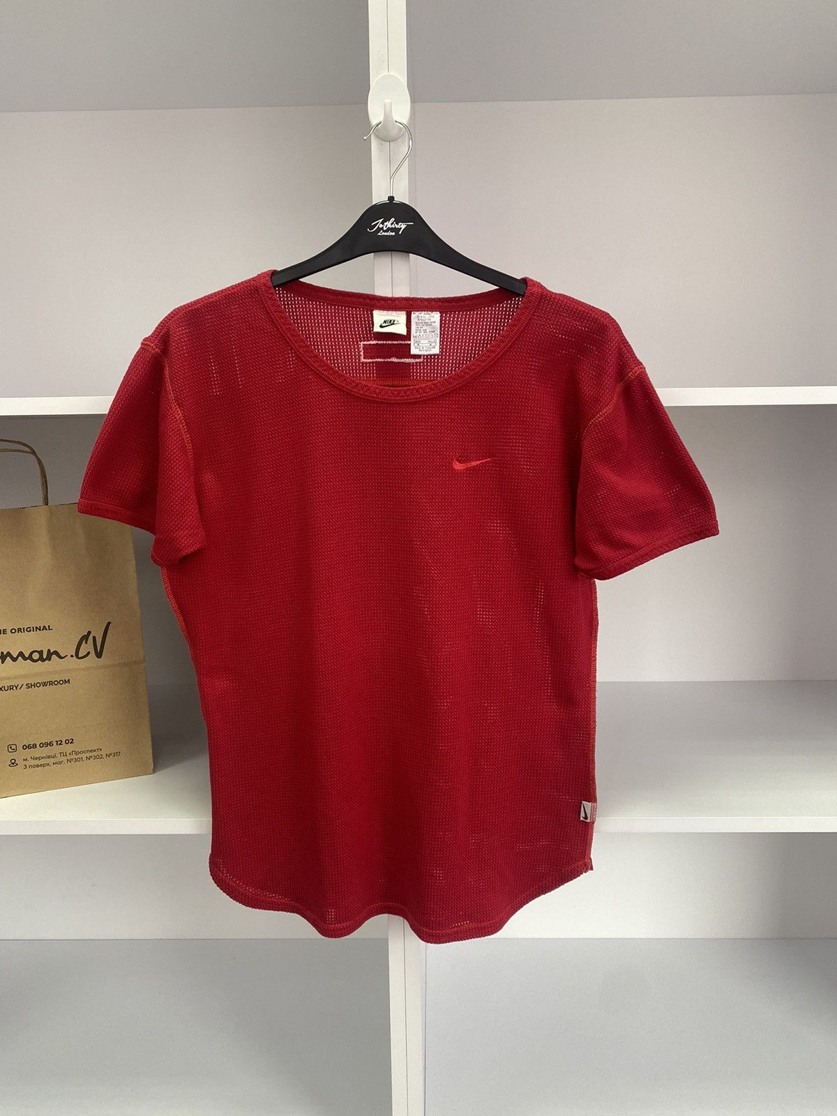 Nike × Vintage Vintage Nike Sport 90s T-Shirt Size US M / EU 48-50 / 2 - 1 Thumbnail