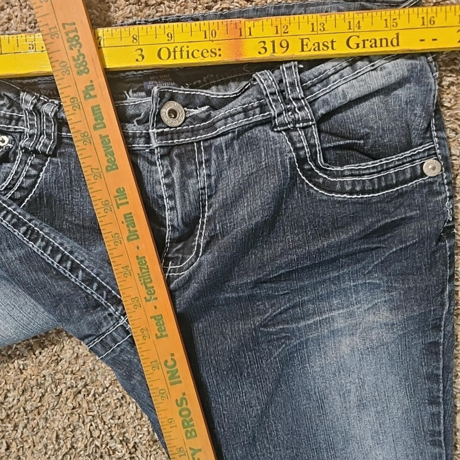 Palm Angels Angels Size 13 Cuffed Jean Capris Size 30" / US 8 / IT 44 - 6 Thumbnail