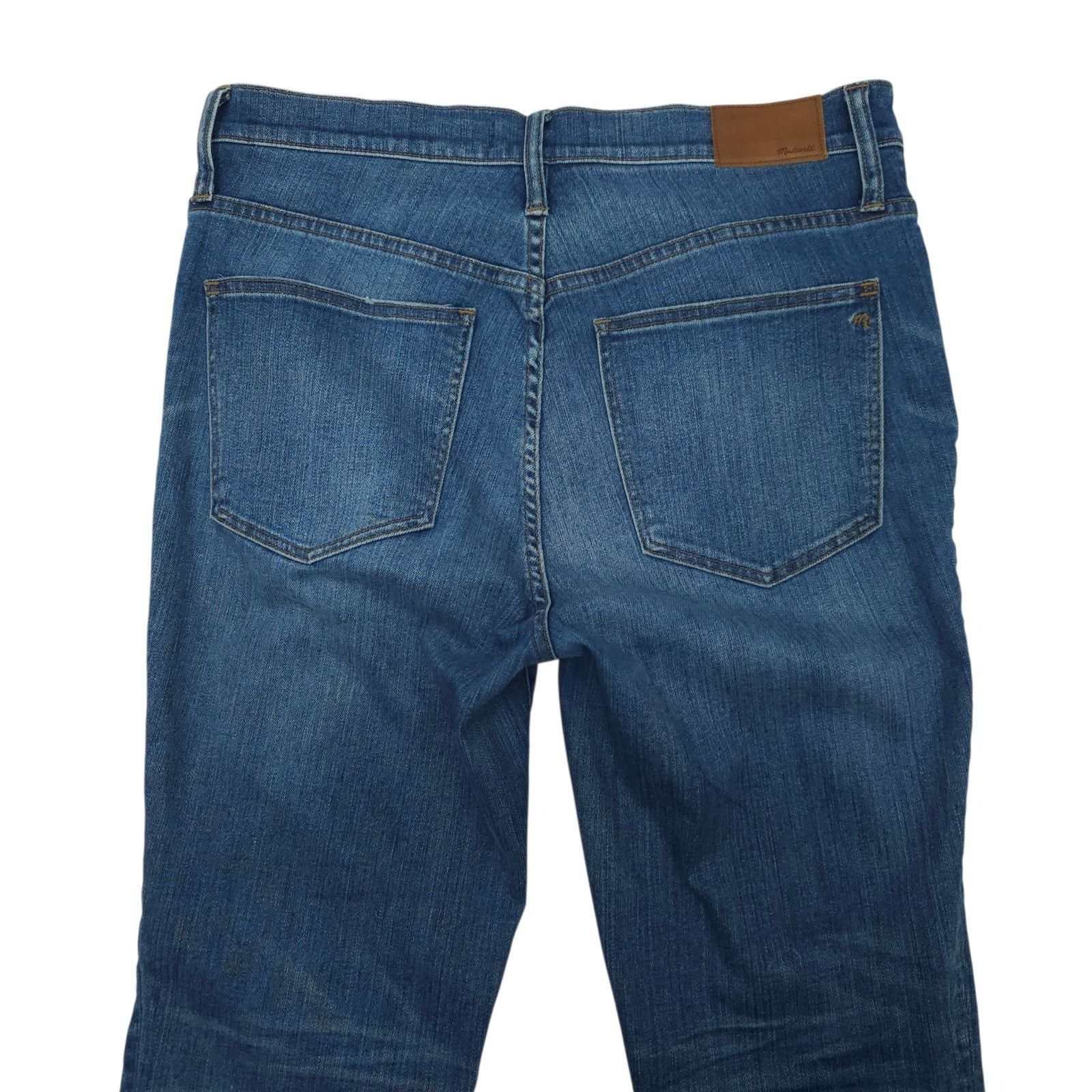 Madewell Madewell High Rise Skinny Jeans 31 Indie Sleek Medium Wash Size 33" - 11 Thumbnail
