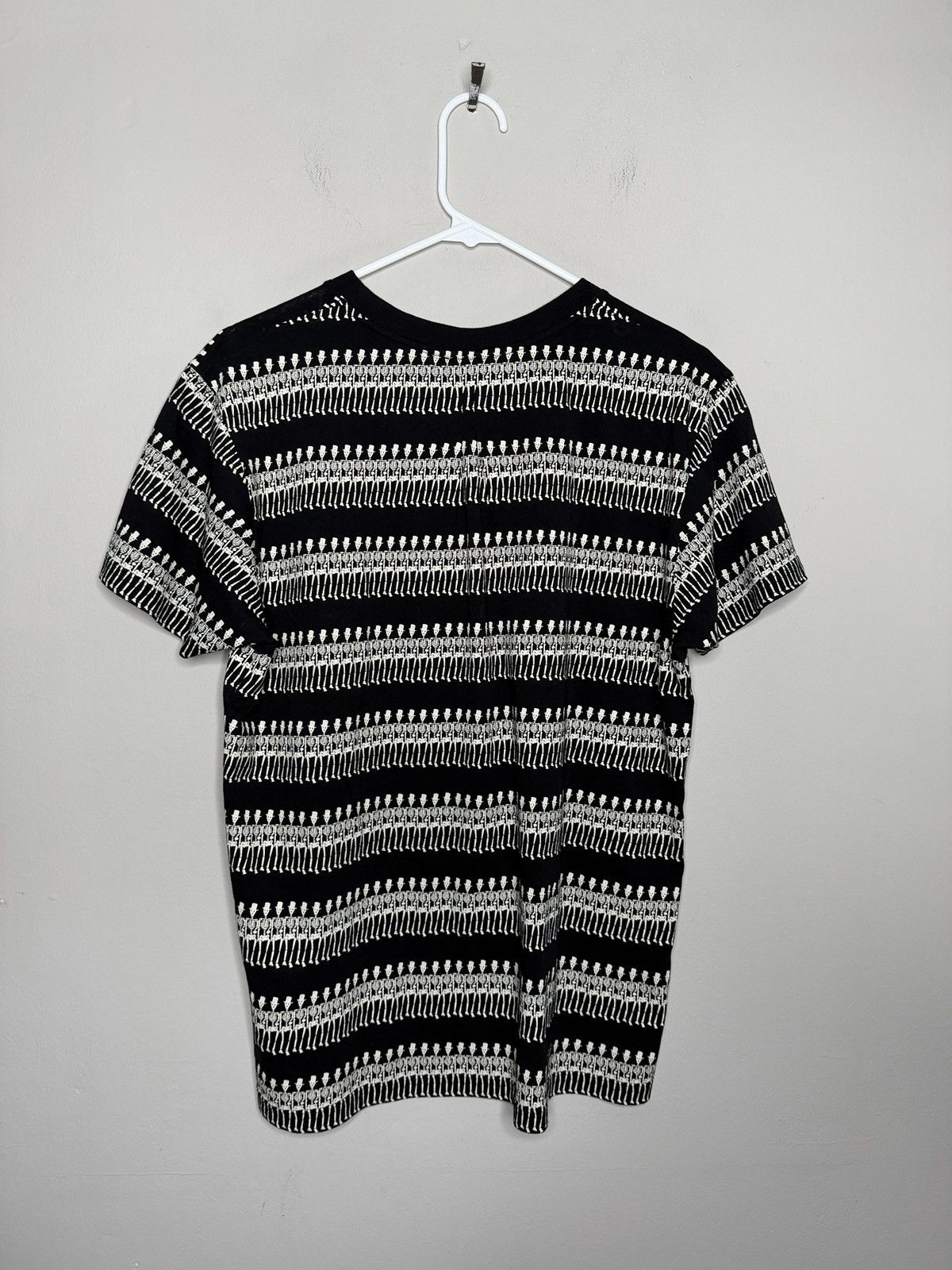 Saint Laurent Paris SLP Dancing Skeleton Top Hat Tee - Hedi Slimane Size US M / EU 48-50 / 2 - 2 Thumbnail