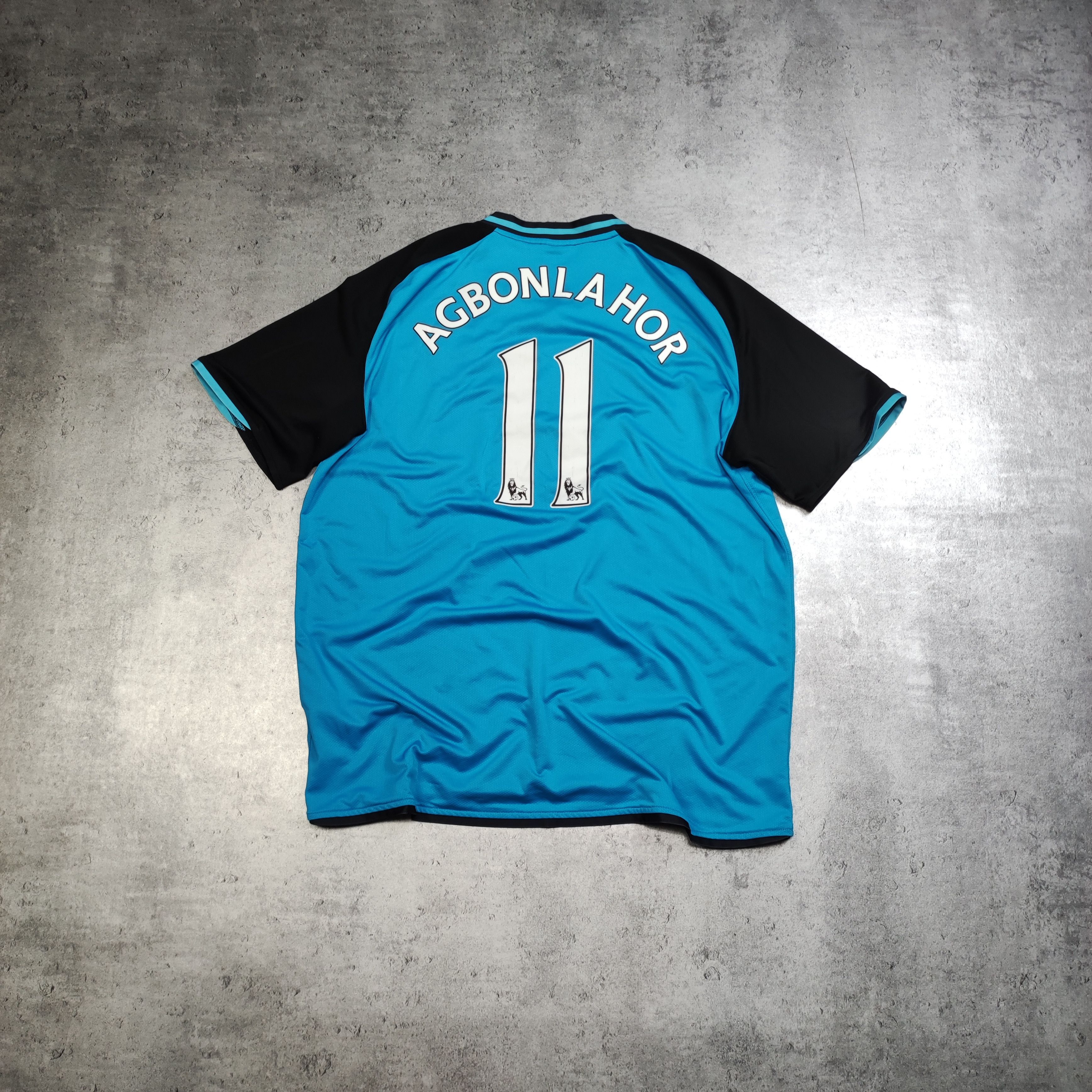 Vintage RARE #11 Agbonlahor Football 2008 Aston Villa Away Jersey Size US XL / EU 56 / 4 - 1 Thumbnail