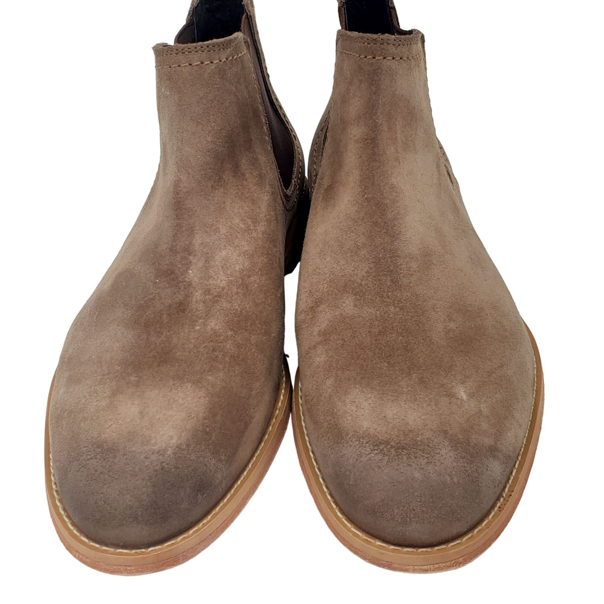 Other NEW Fabio De Luca Men 9 Tan Brown Leather Suede Chukka Boots Size US 9 / EU 42 - 13 Thumbnail